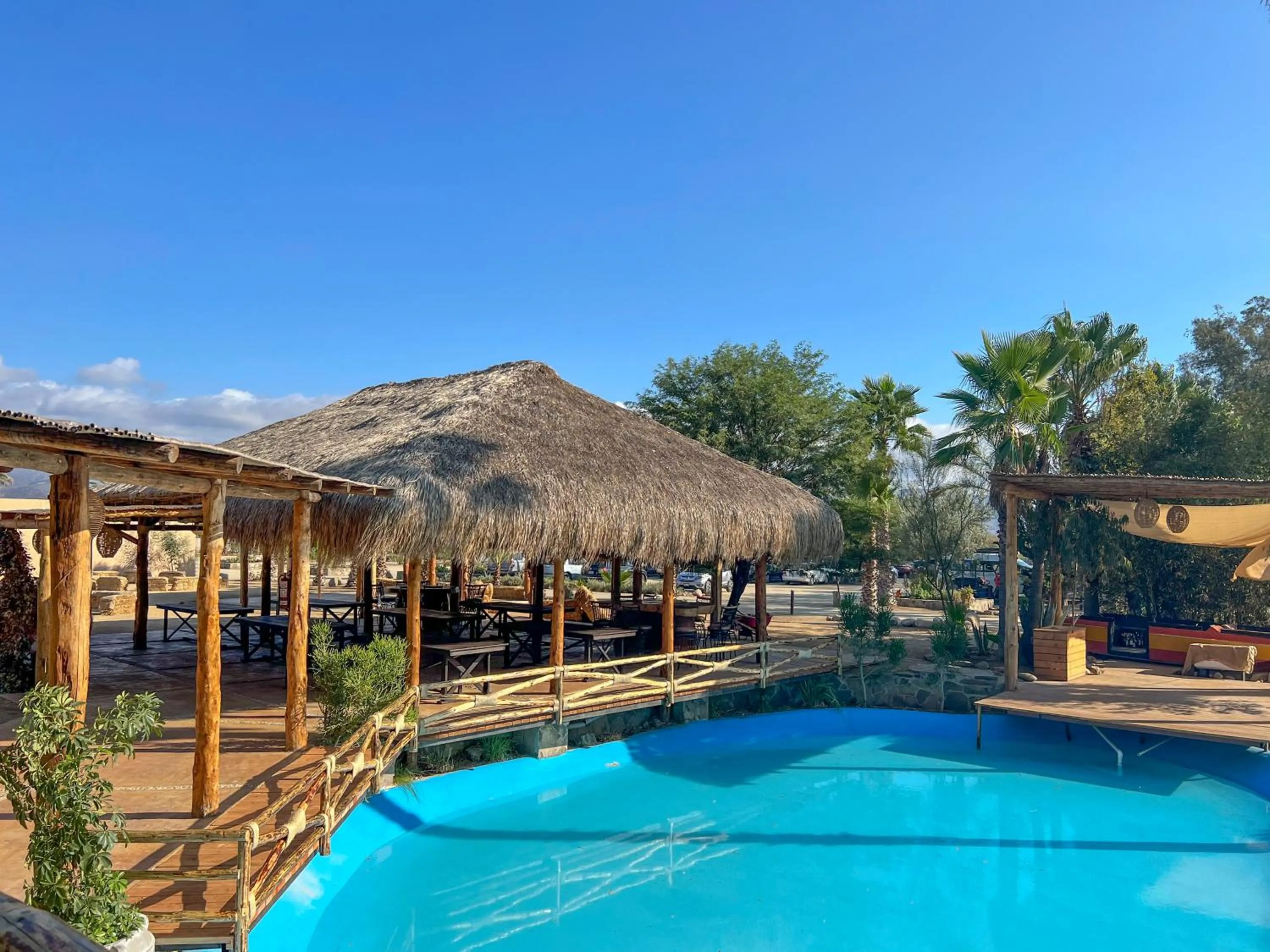 Patio in Hotel Boutique Valle de Guadalupe & Spa