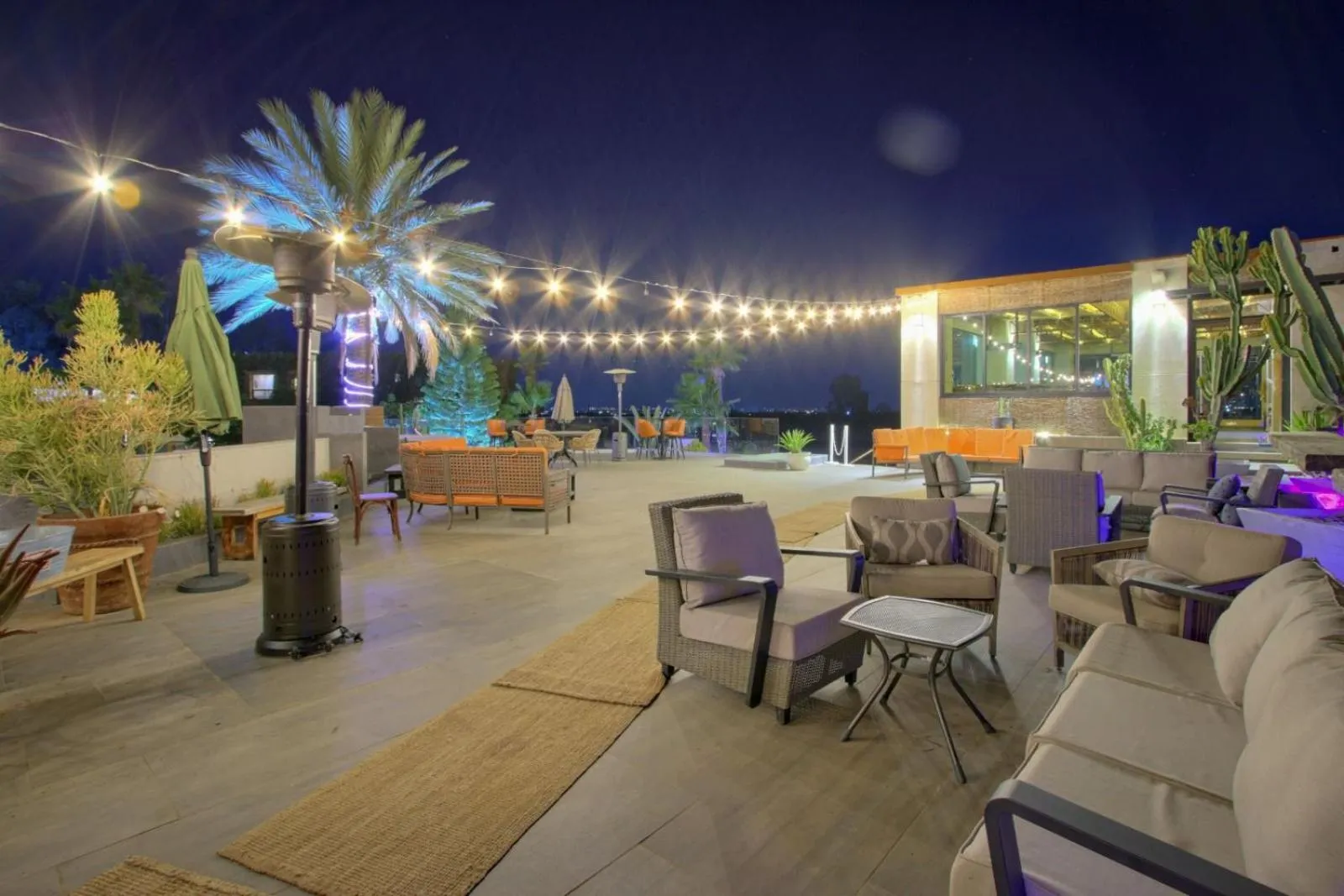 Patio in Hotel Boutique Valle de Guadalupe & Spa