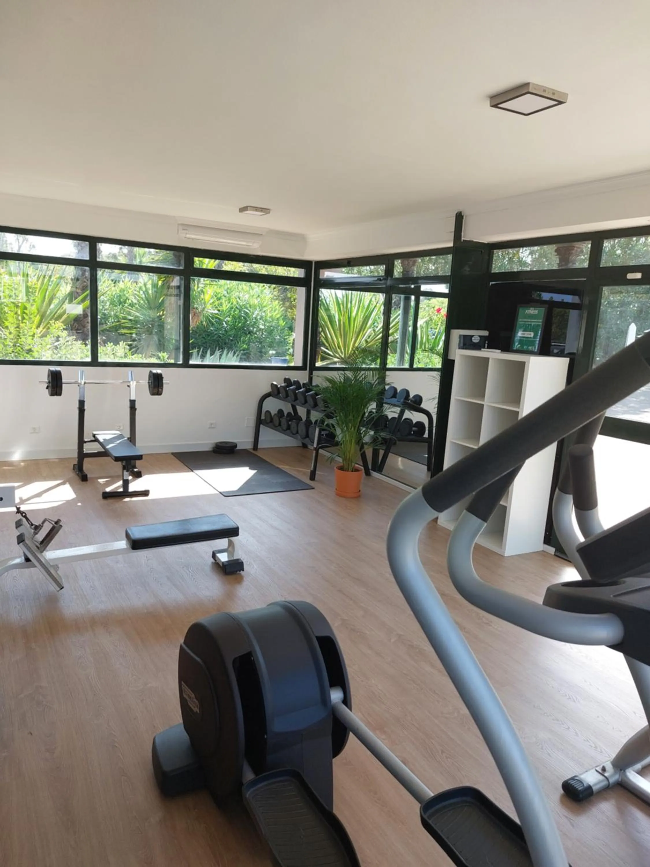 Fitness centre/facilities in Isla Canela Golf Hotel Boutique