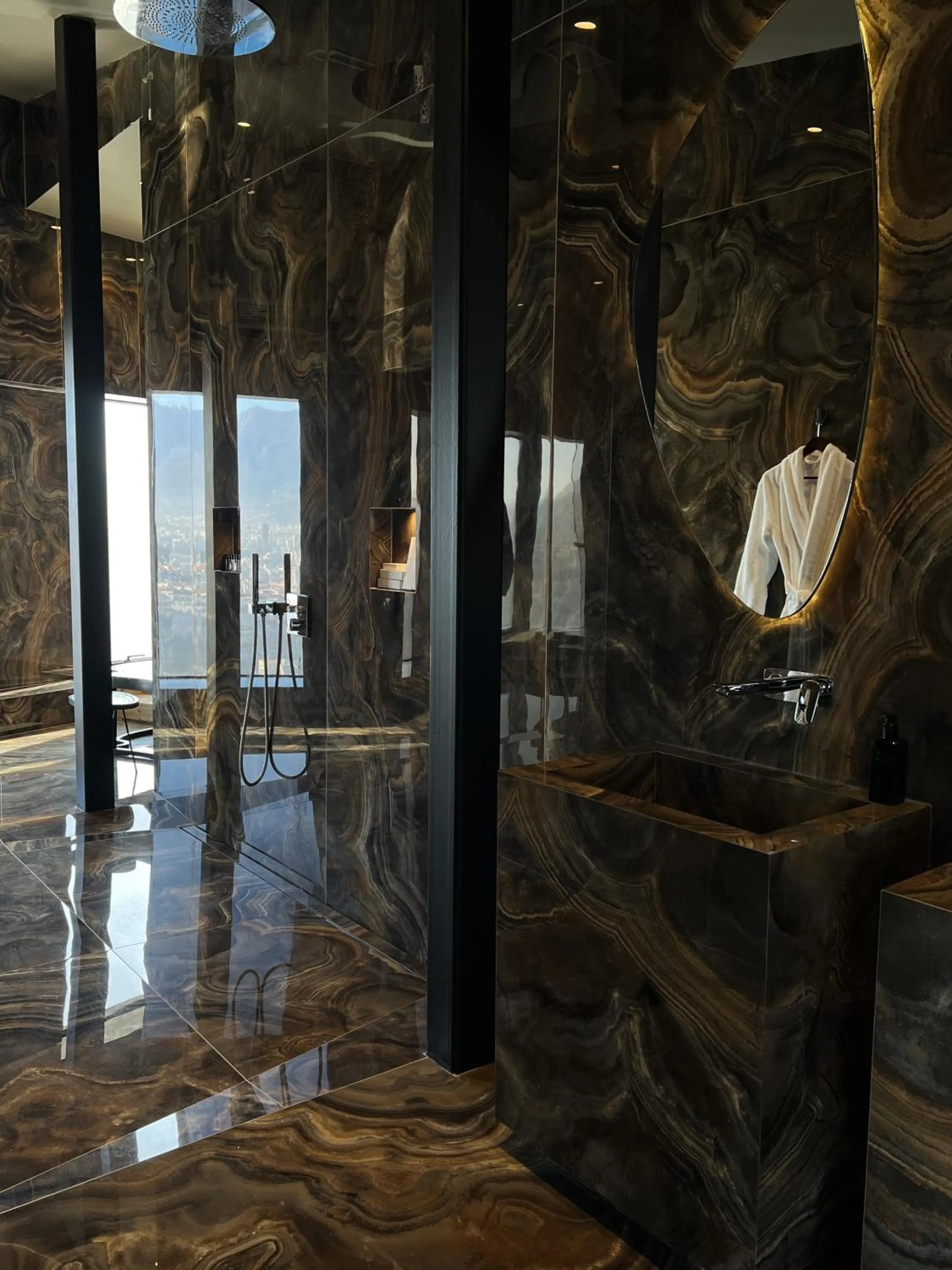 Sauna in Arka Art Hotel