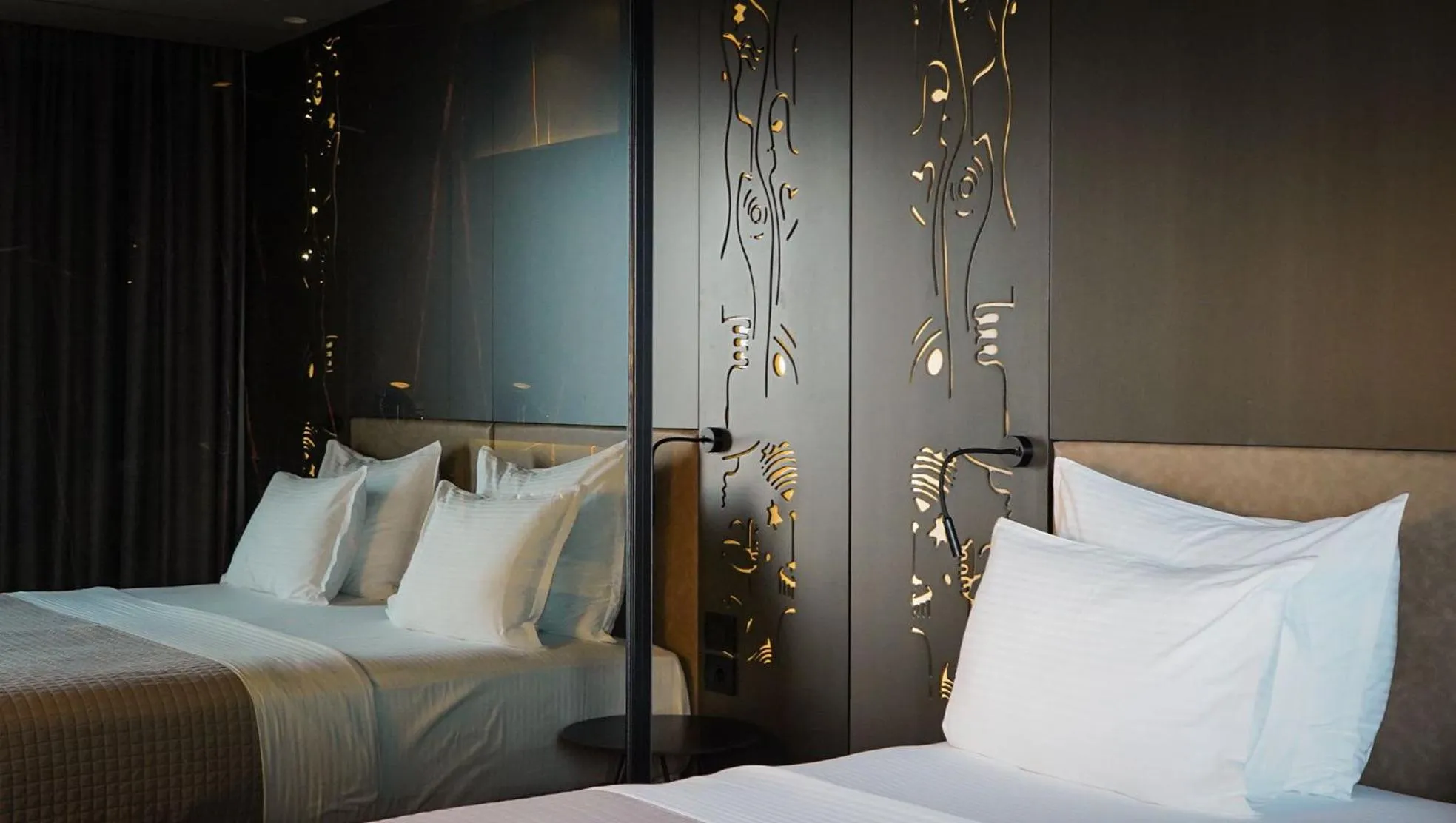 Bed in Arka Art Hotel