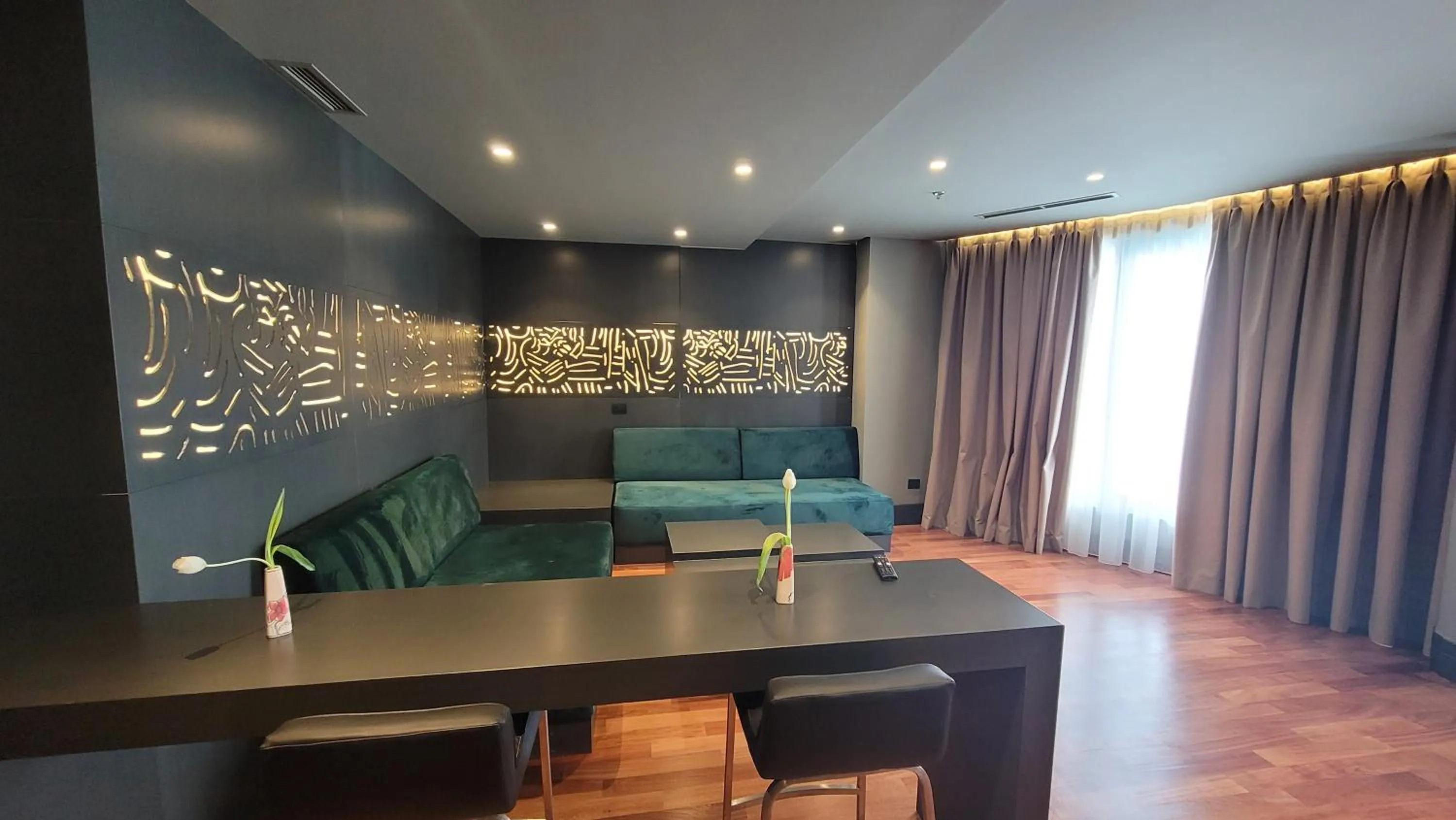 Living room in Arka Art Hotel