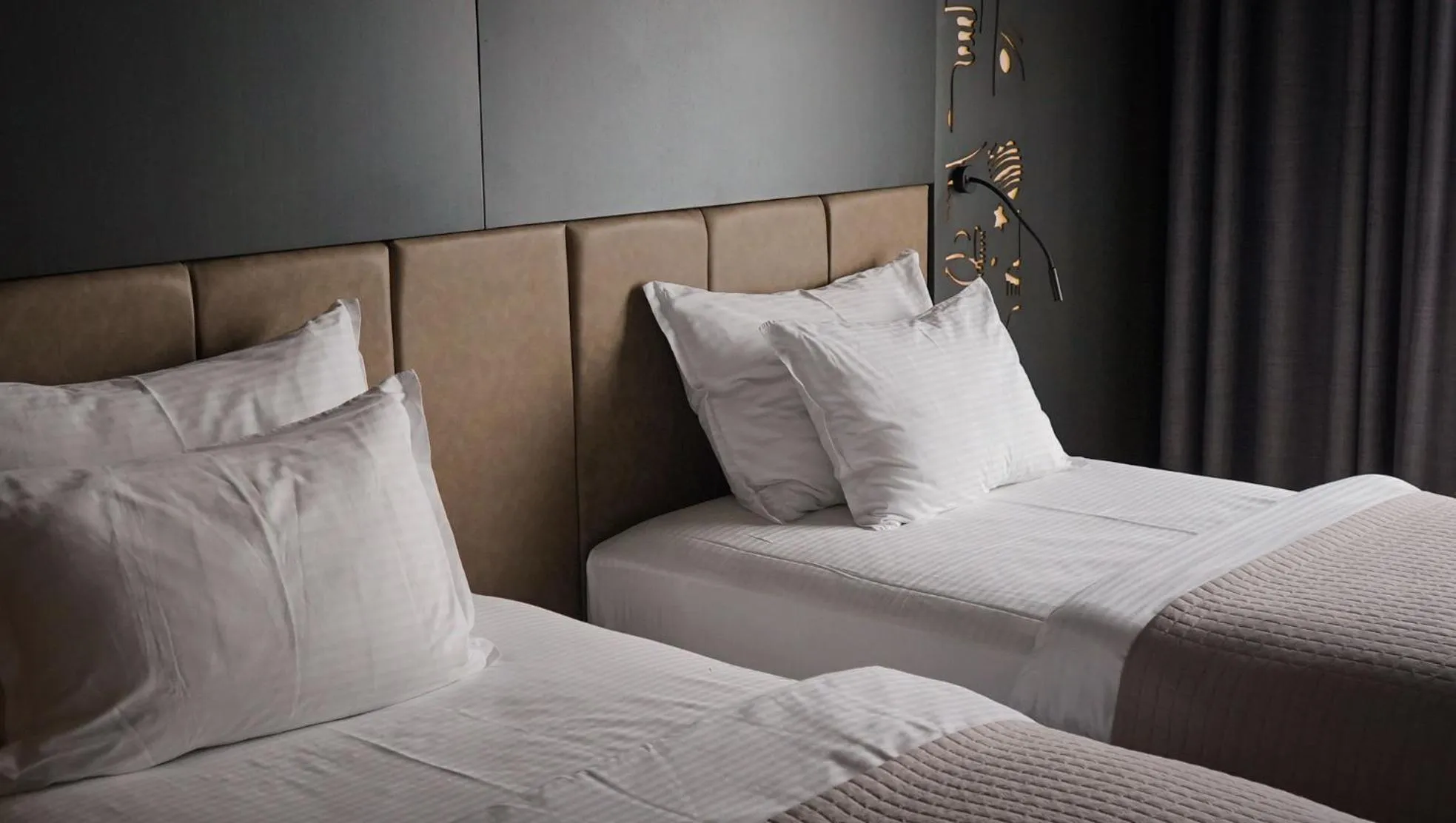 Bed in Arka Art Hotel