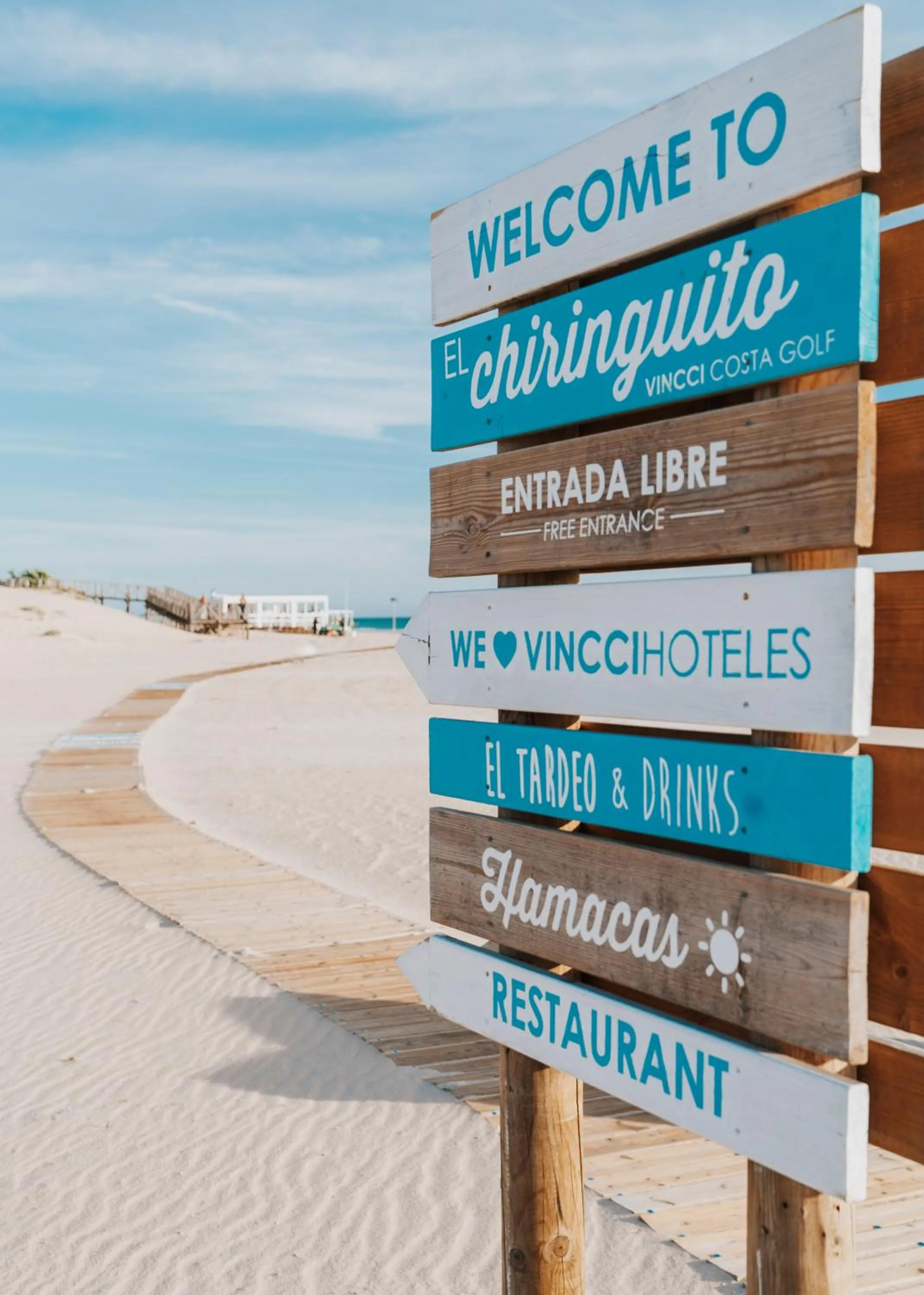 Beach in Vincci Resort Costa Golf