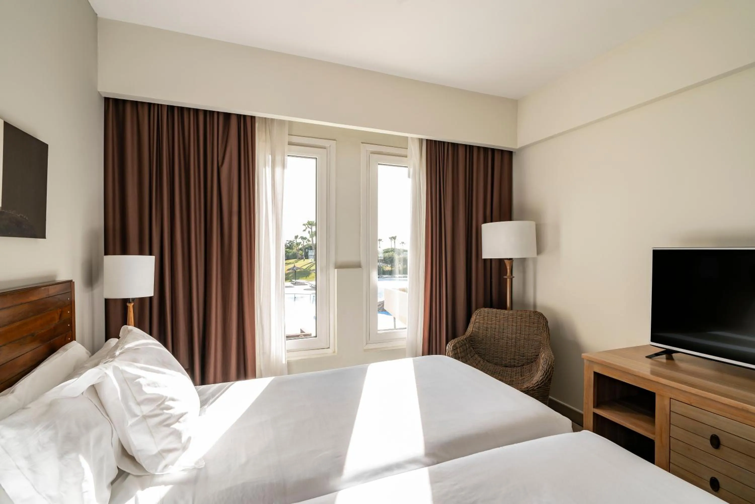 Bed in Vincci Resort Costa Golf