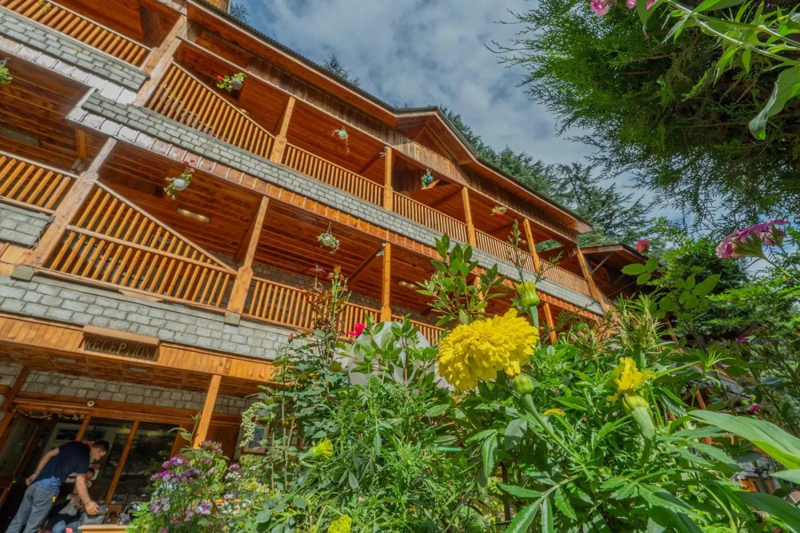 Property building in Hotel Negi's Mayflower A heritage Since 1965