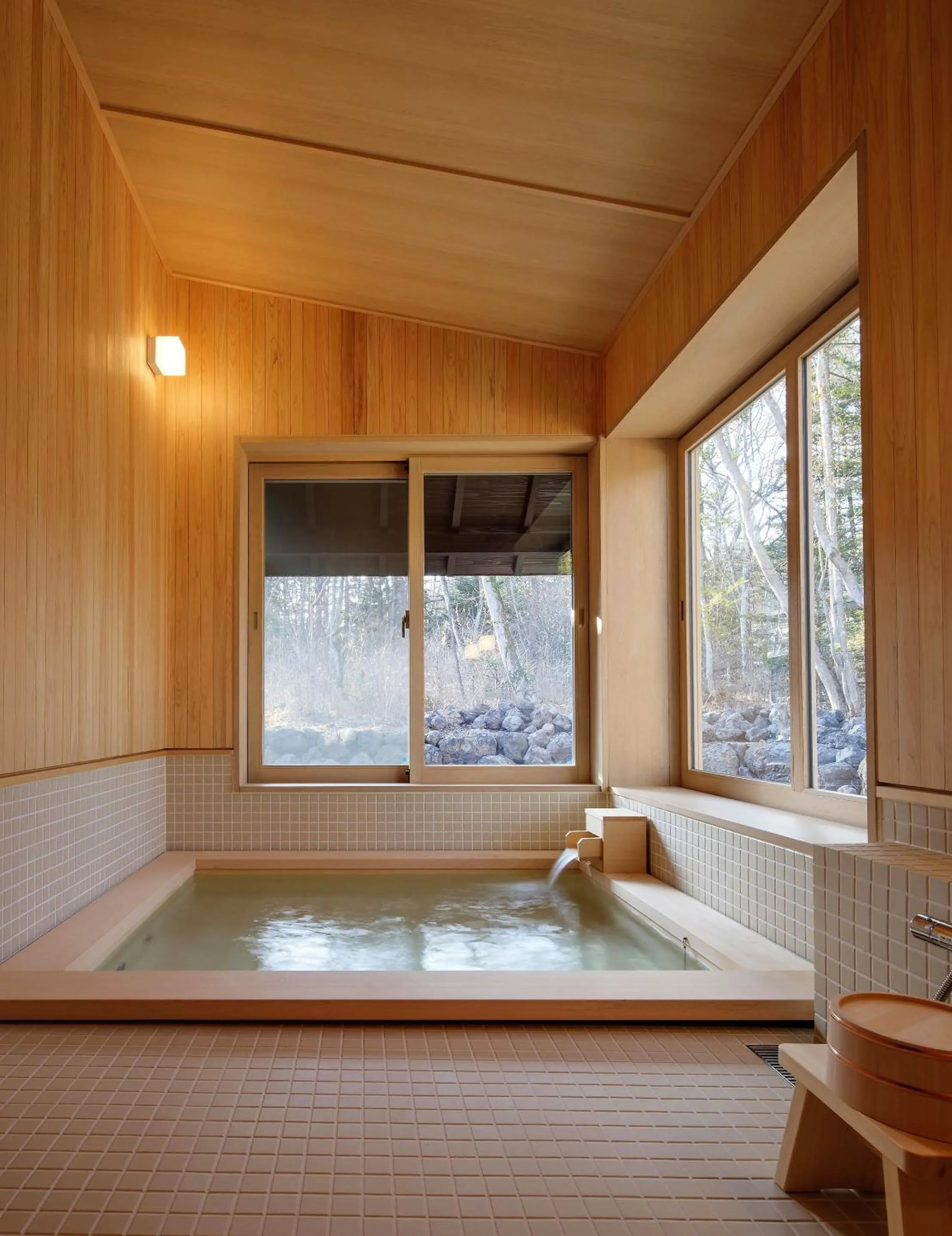 Bathroom in SHISHI-IWA HOUSE Karuizawa
