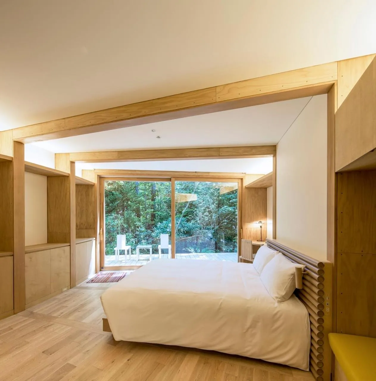 Bathroom, Bed in SHISHI-IWA HOUSE Karuizawa