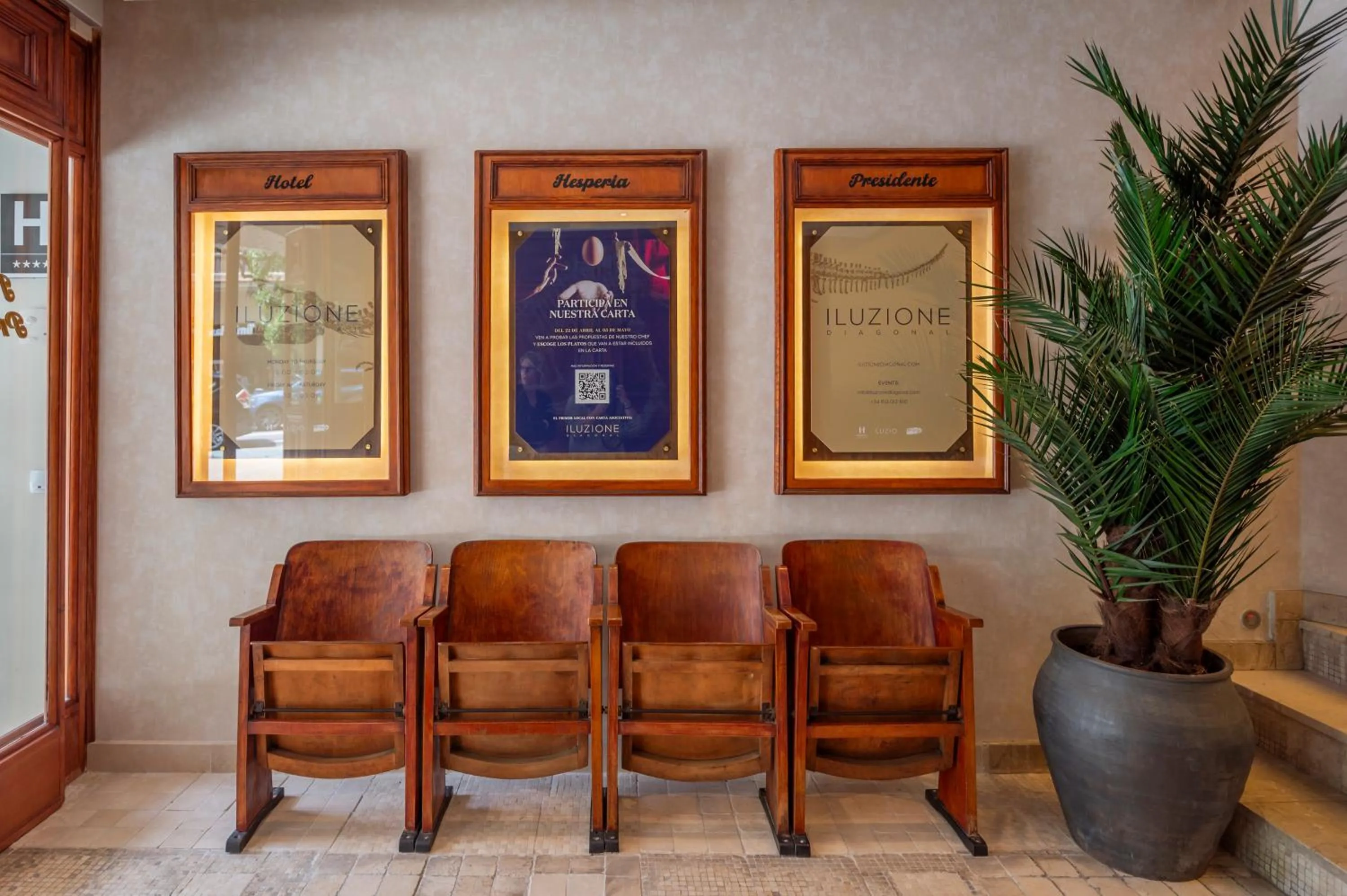 Decorative detail in Hesperia Barcelona Presidente