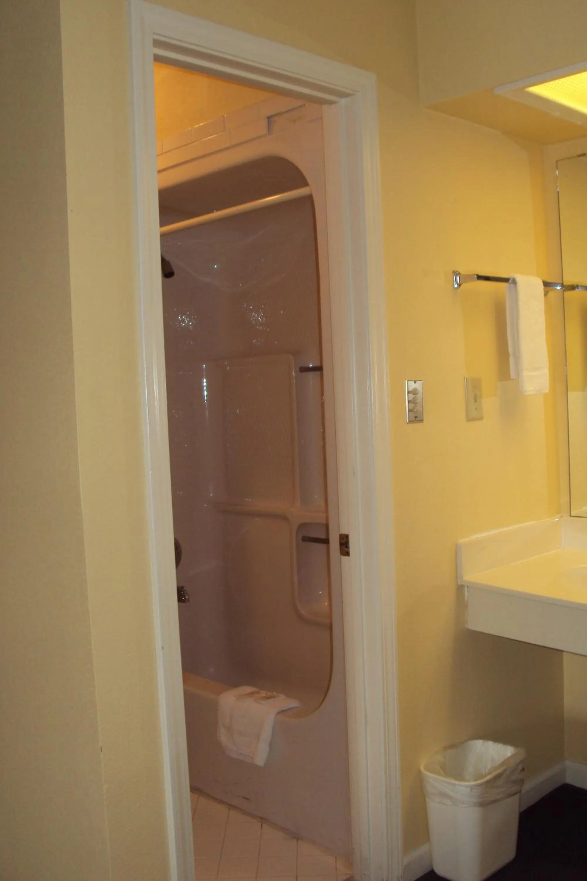 Shower in Executive Inn