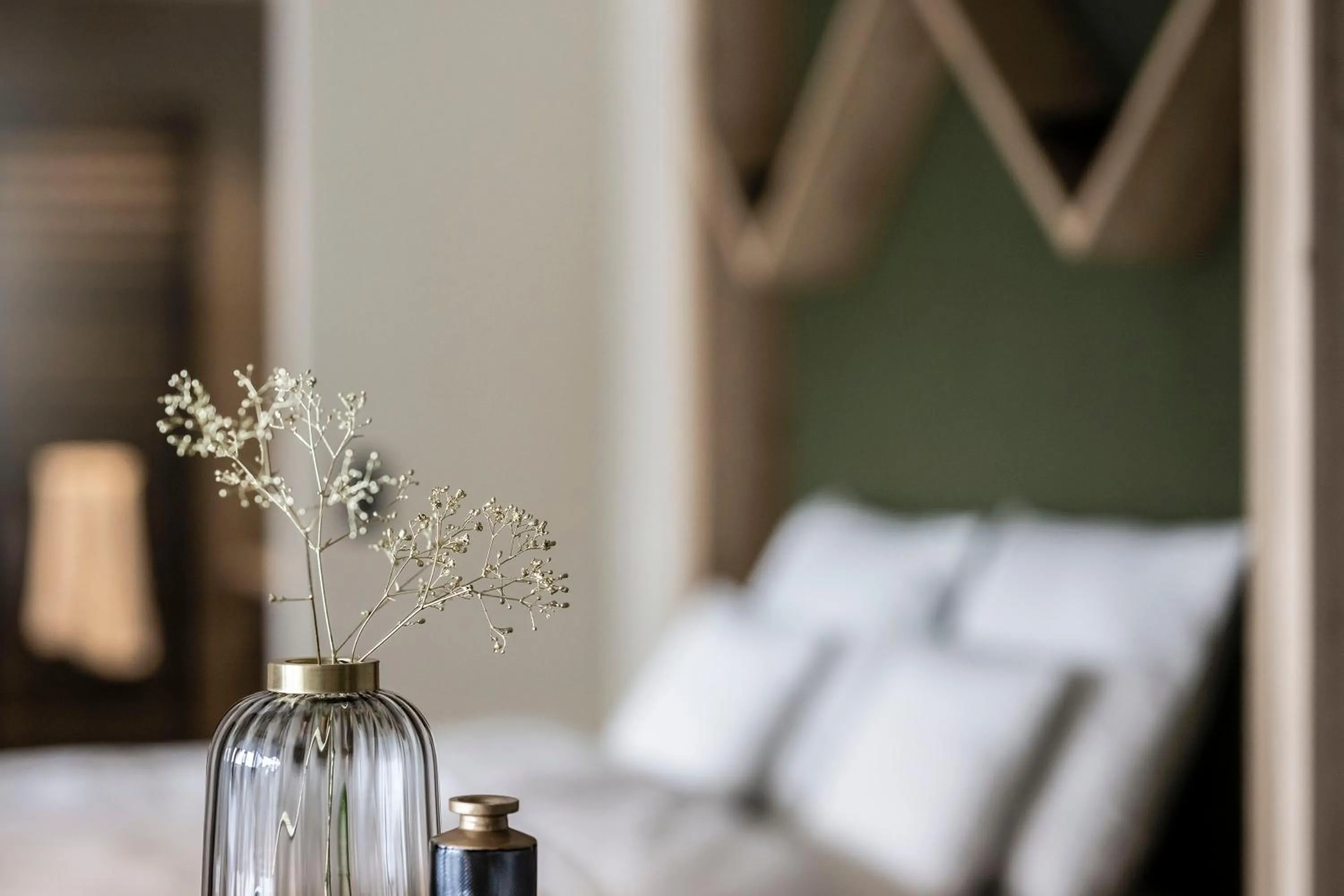 Decorative detail, Bed in Aparthotel My Daum