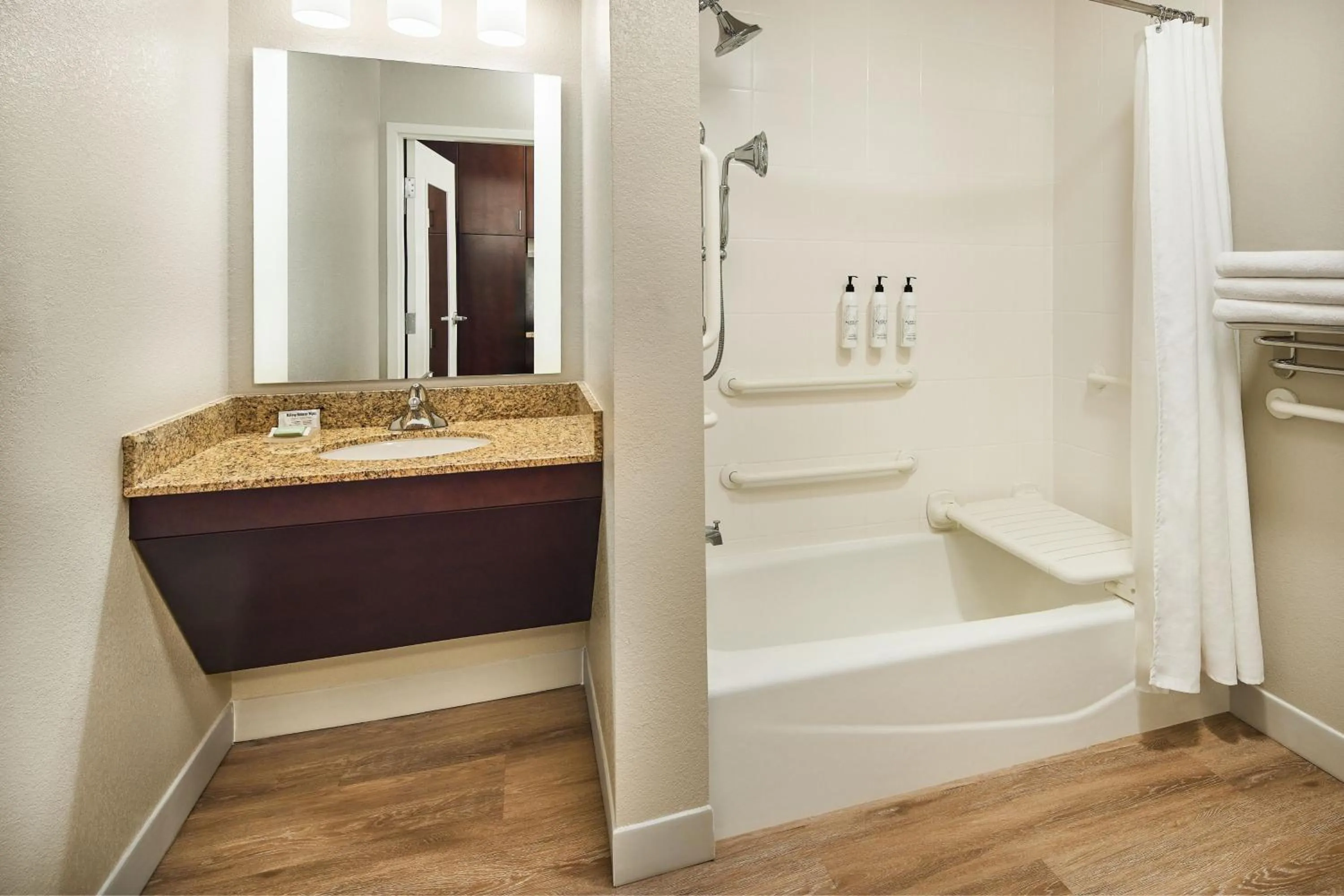 Bathroom in TownePlace Suites by Marriott Garden City