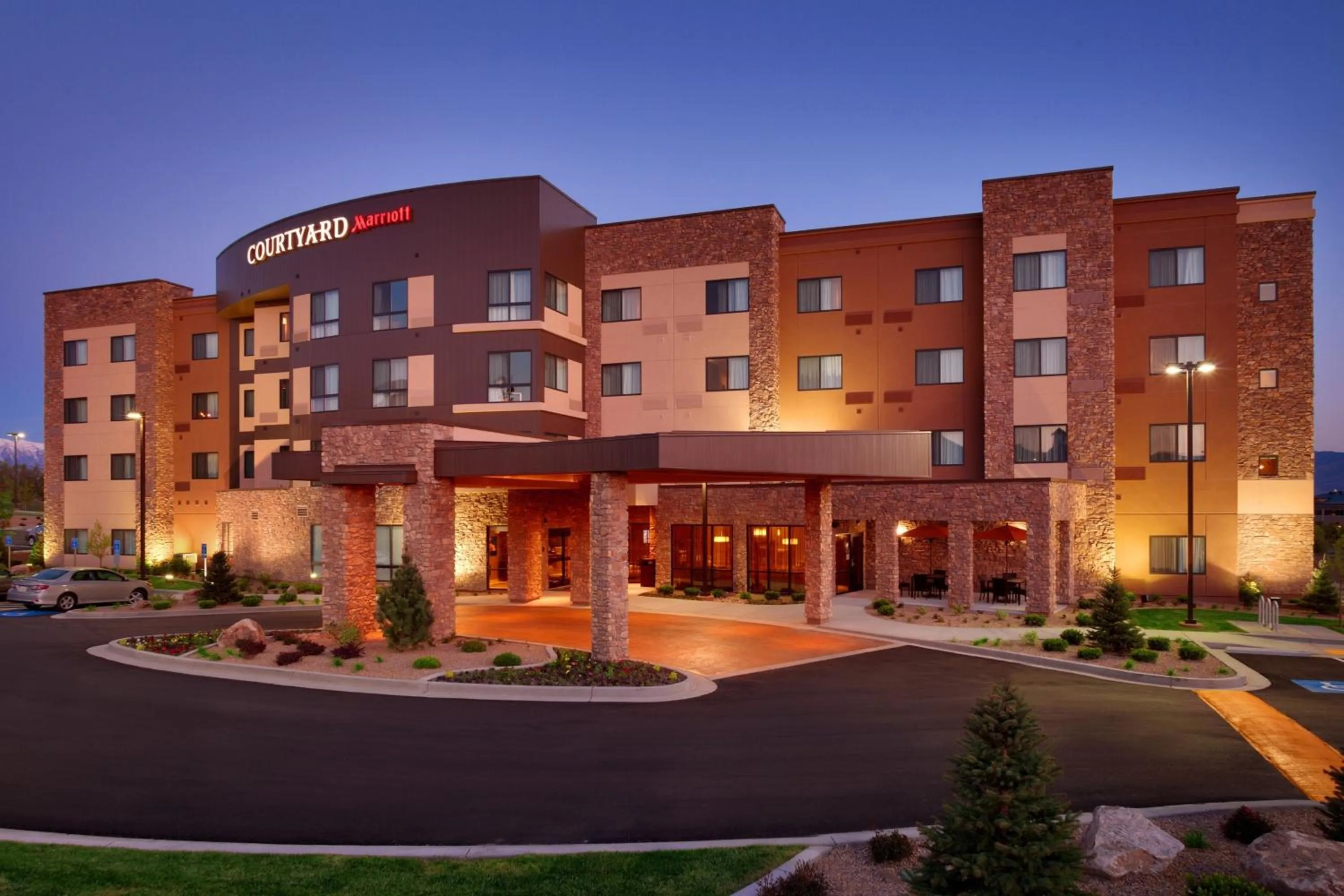 Property building in Courtyard by Marriott Lehi at Thanksgiving Point