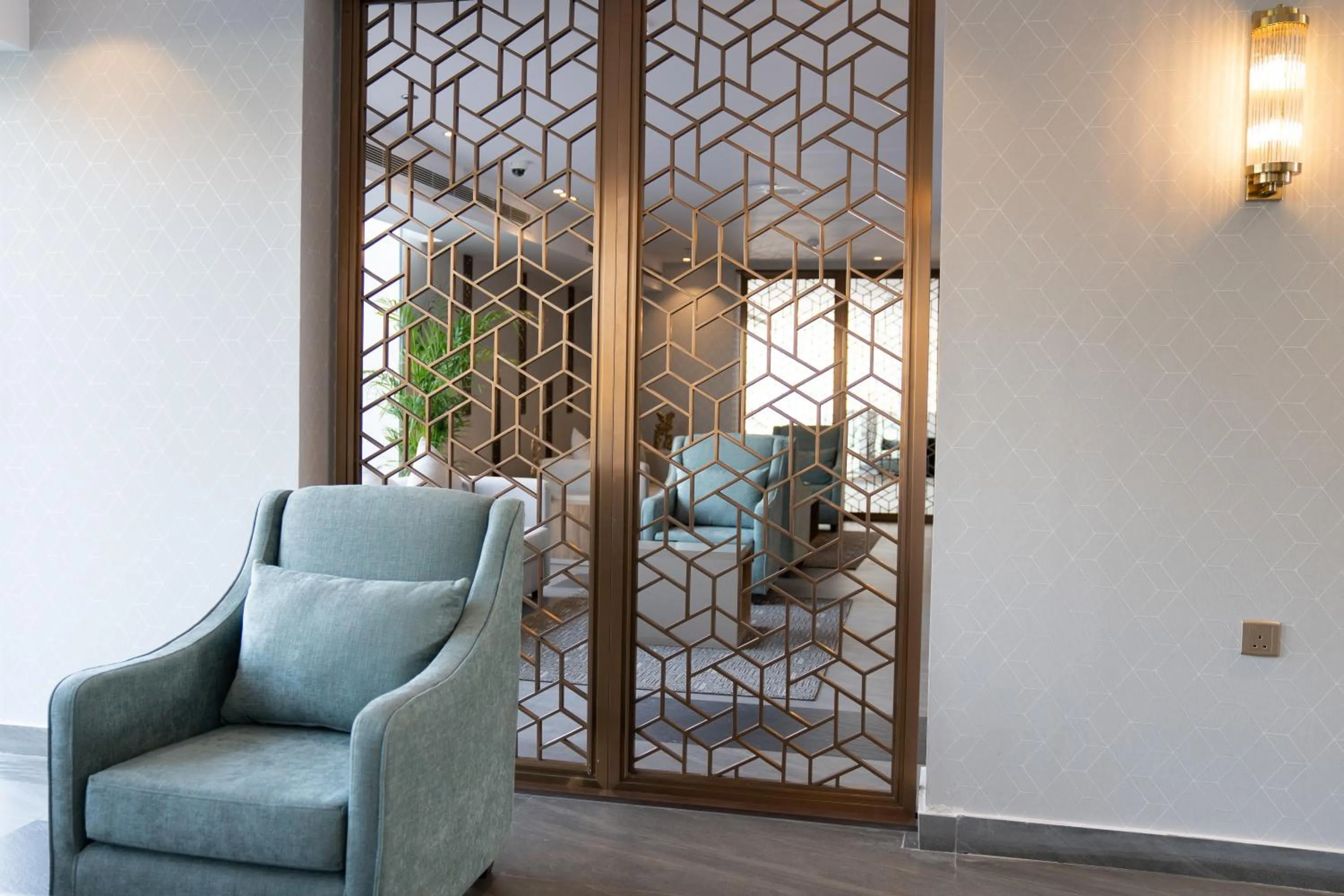 Lobby or reception in Sarwat Park Hotel Jeddah - سروات بارك جده