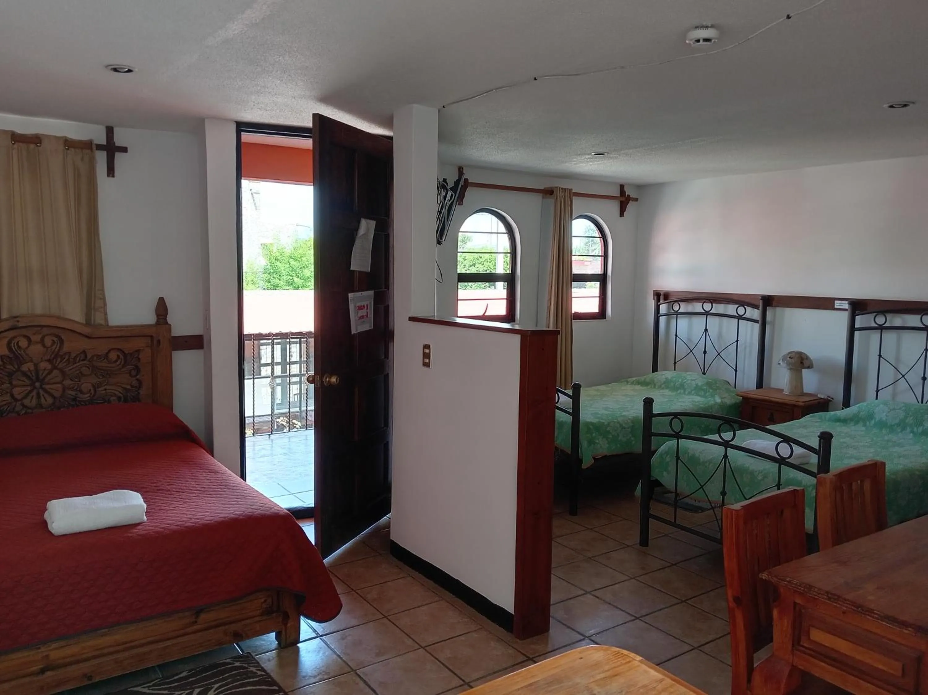 Bed in Villas Tonantzintla