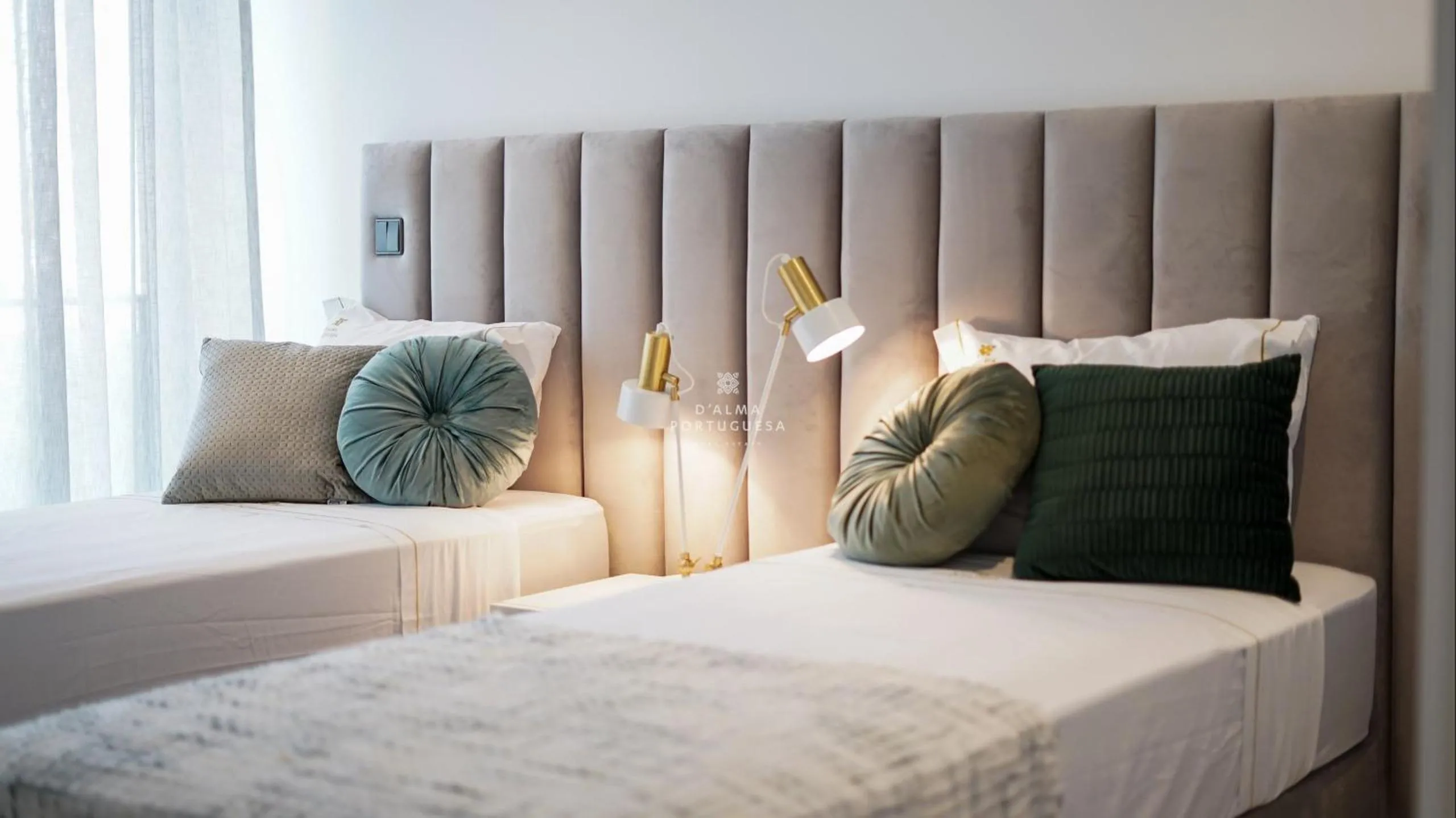 Bed in Apartment Terracos do Mar - By Dalma Portuguesa