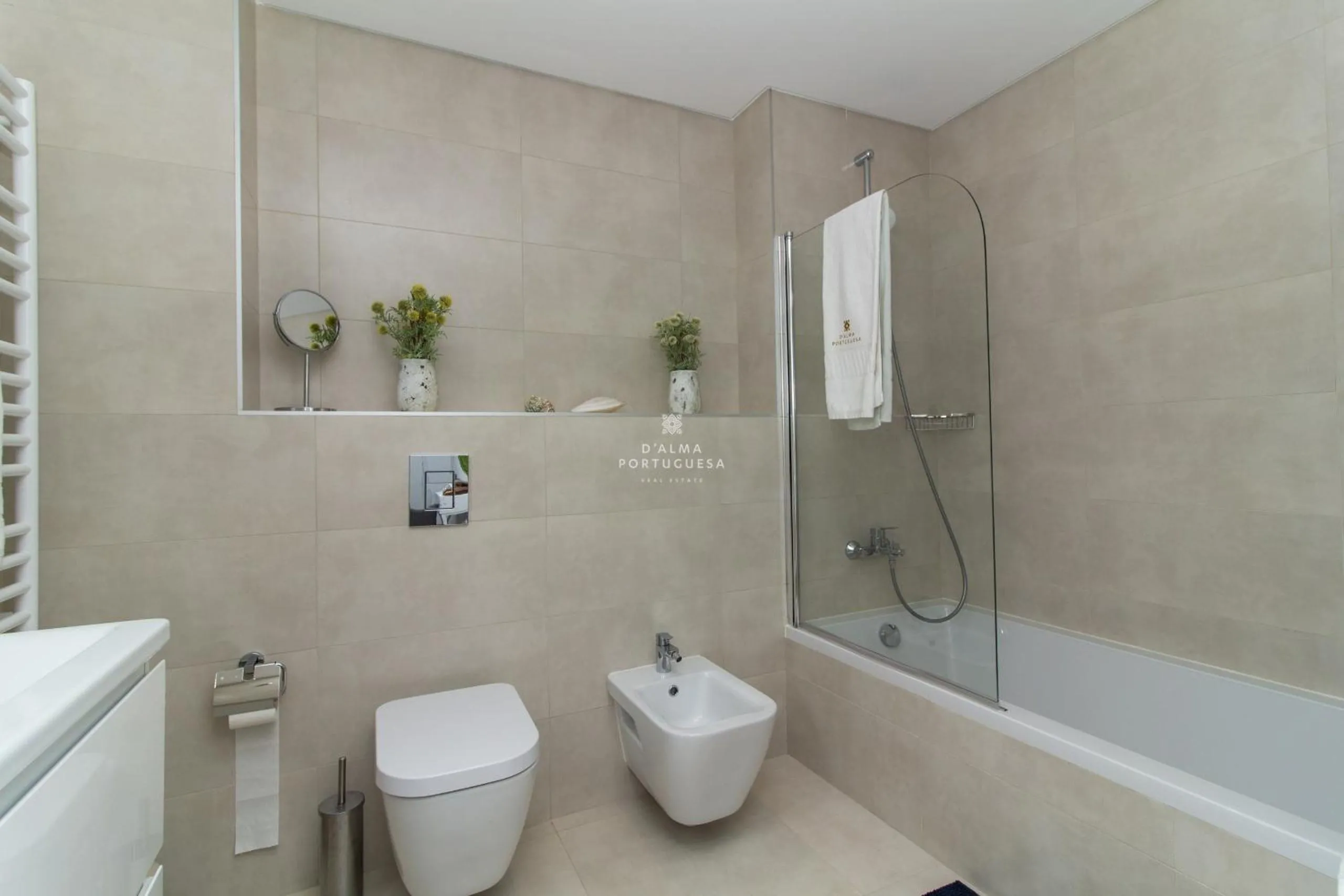 Bathroom in Apartment Terracos do Mar - By Dalma Portuguesa