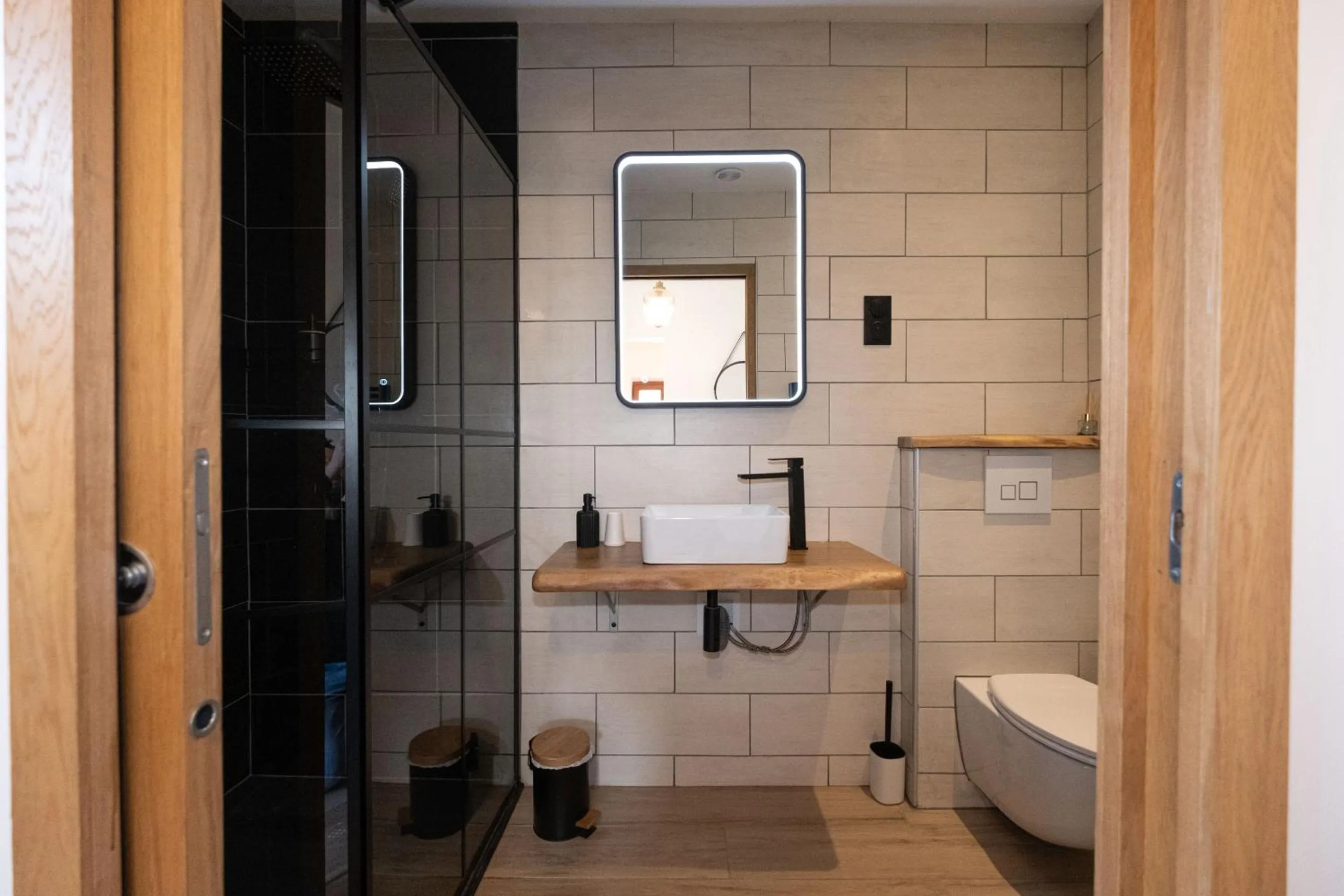 Bathroom in Chalet les Myrtilles