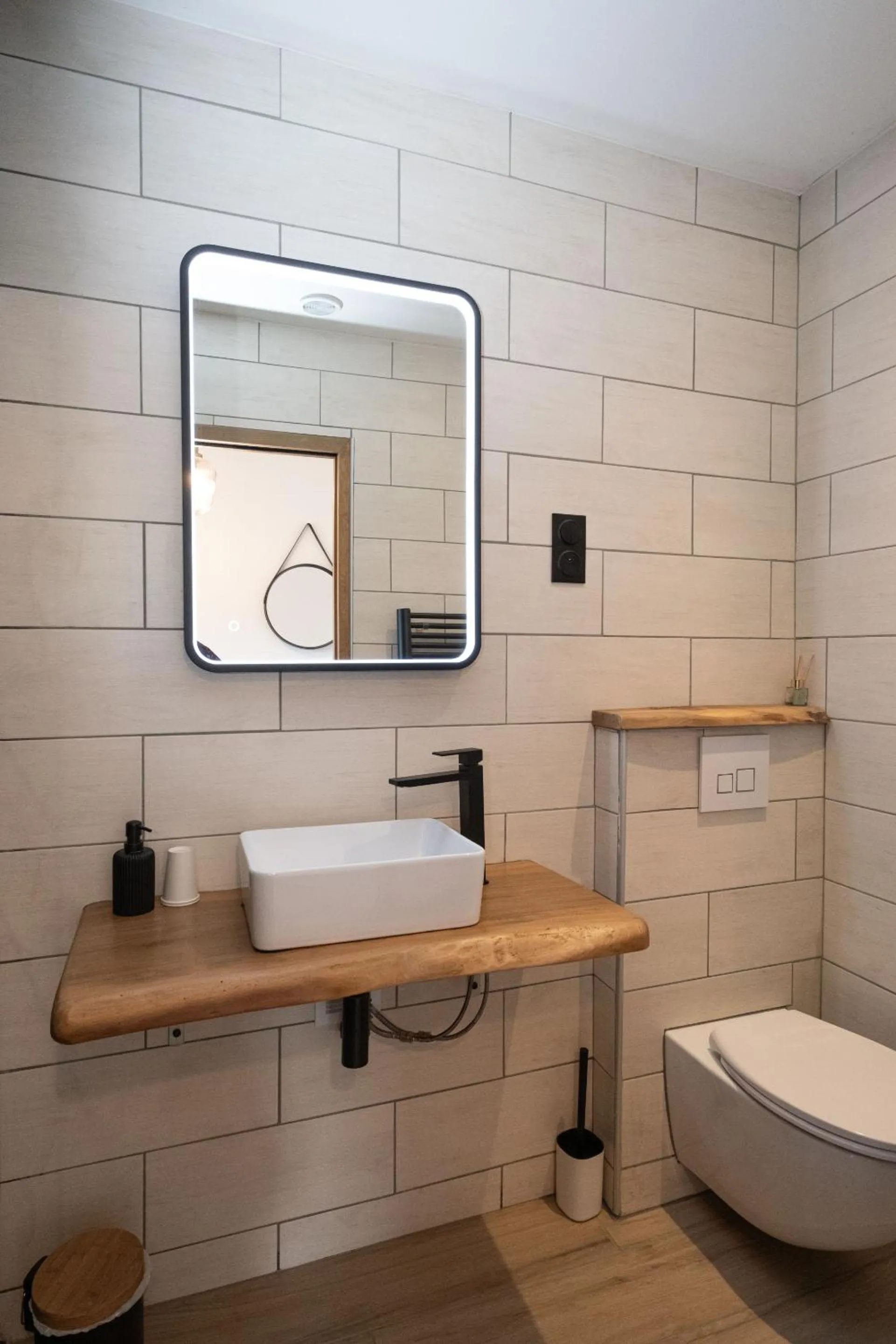 Bathroom in Chalet les Myrtilles