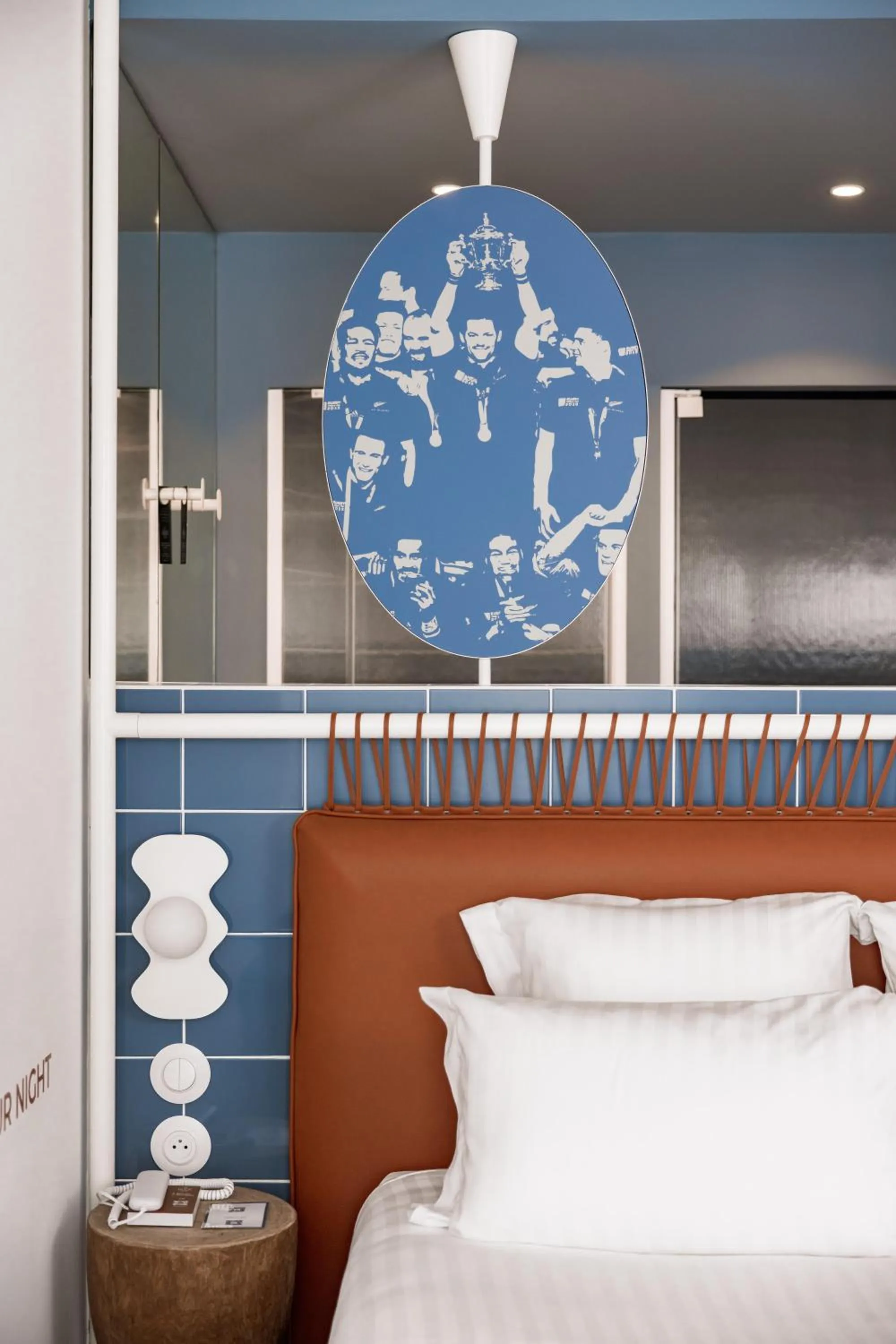 Bed in The Ruck Hotel