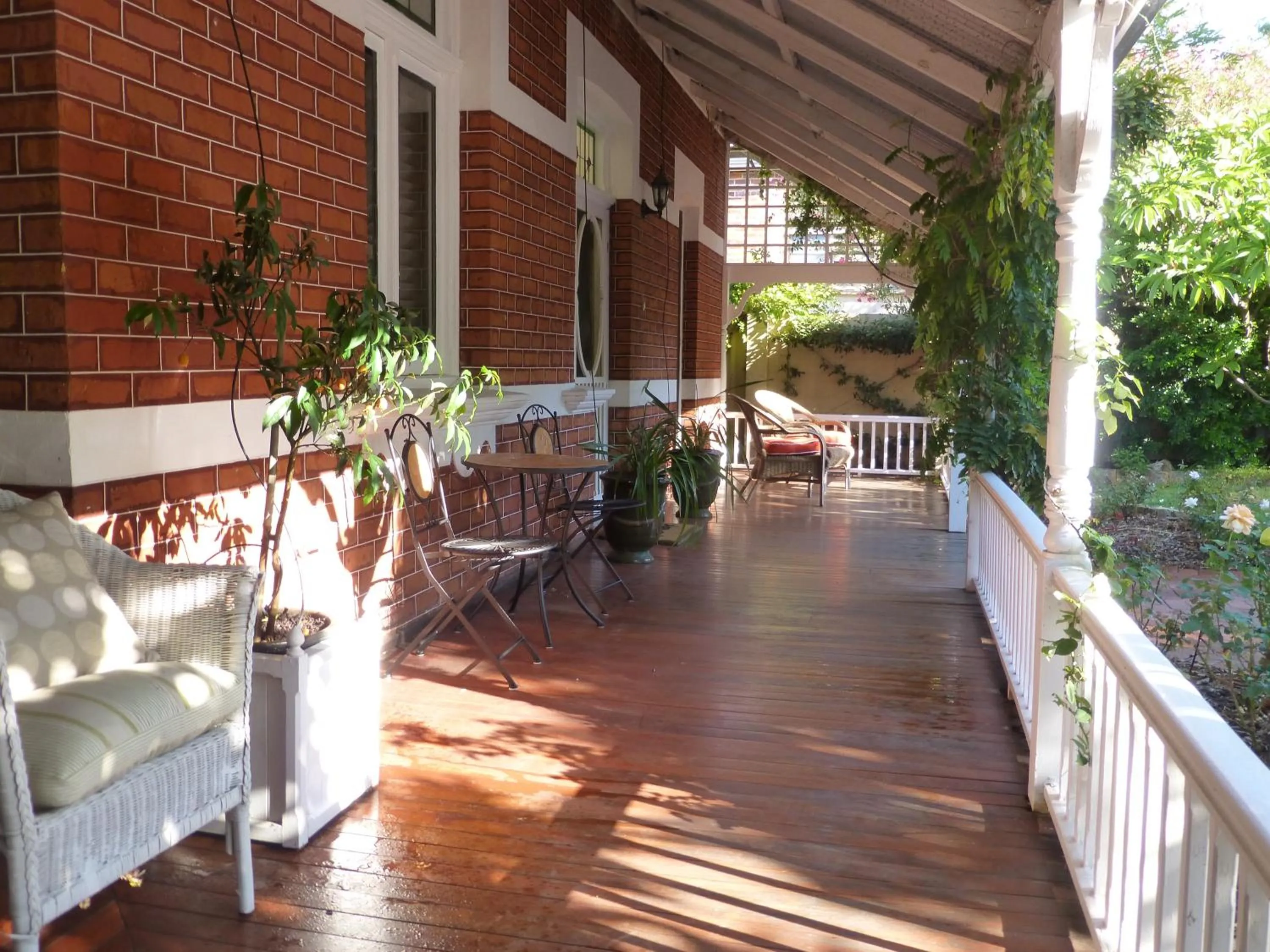 Balcony/Terrace in Lakeside Bed & Breakfast
