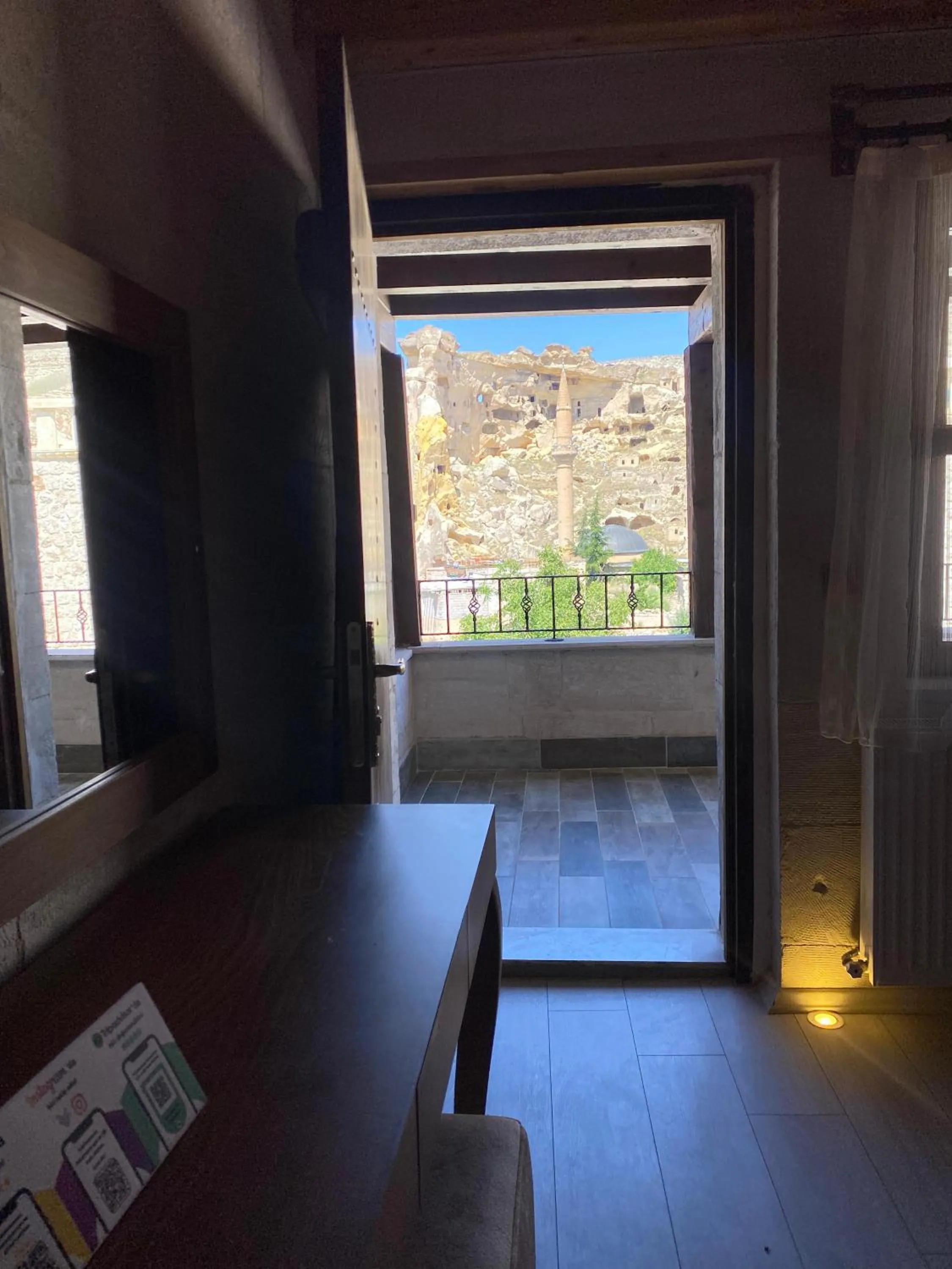 Natural landscape in Mesken Cave Suites