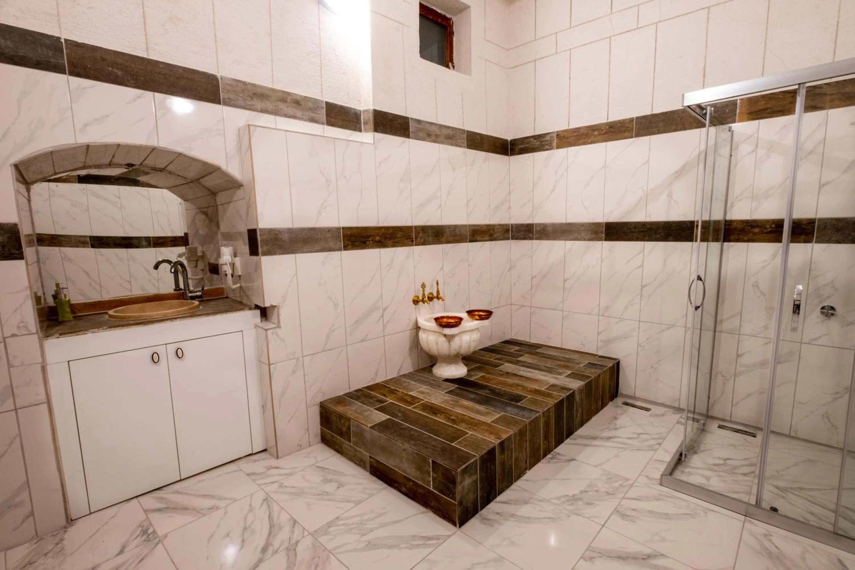 Bathroom in Mesken Cave Suites