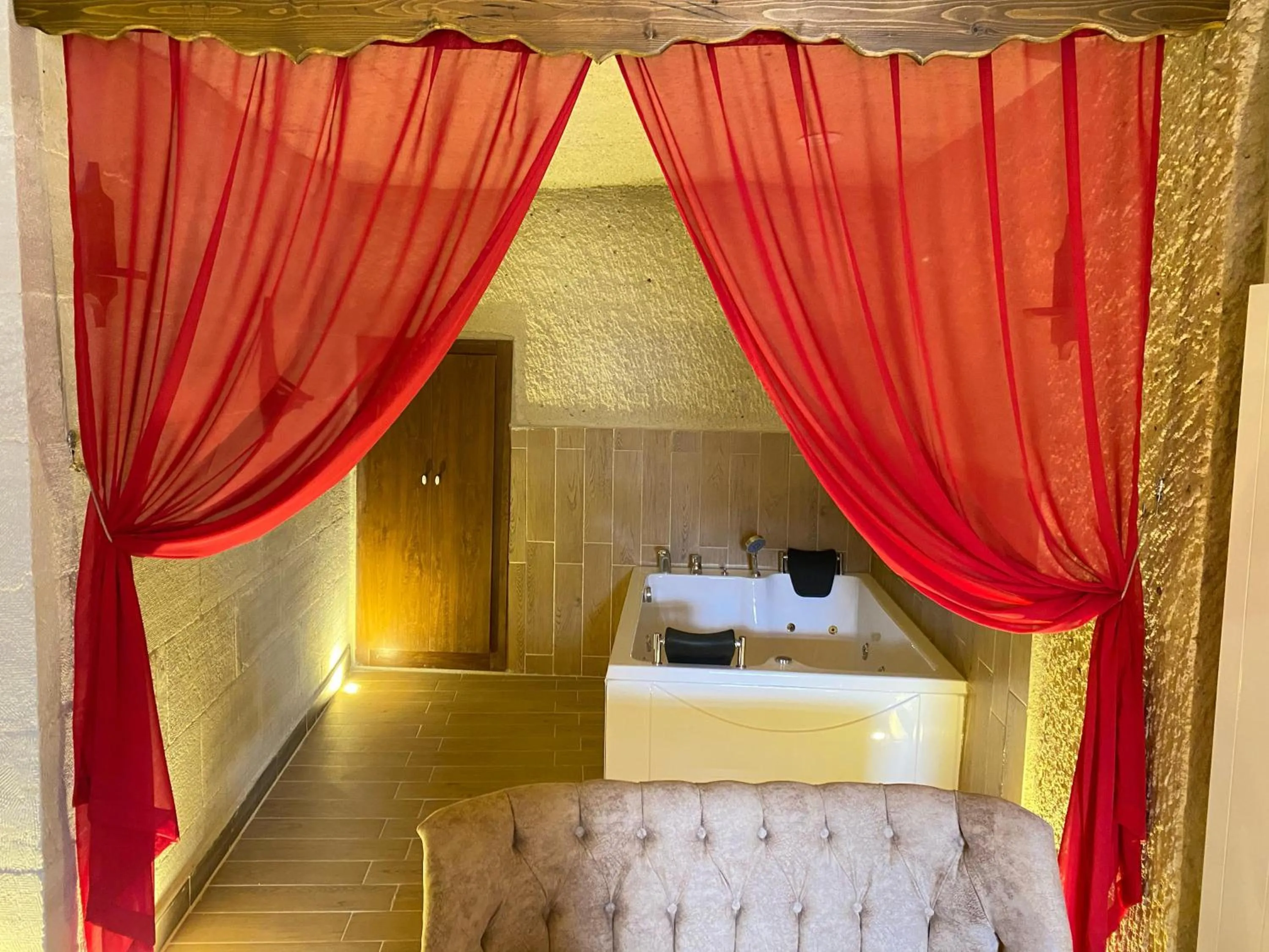 Bedroom, Bed in Mesken Cave Suites