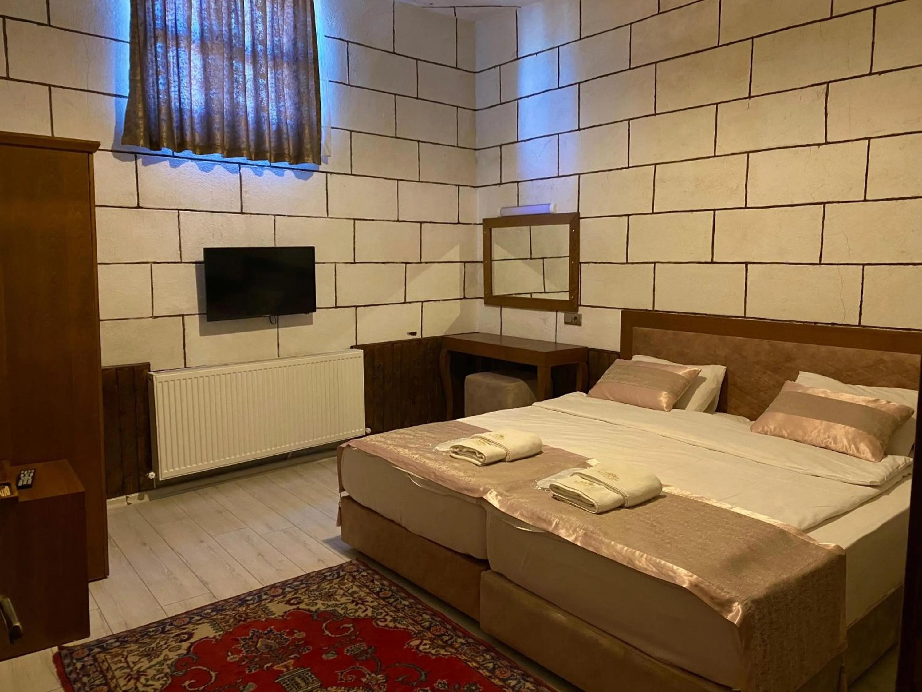 Bedroom, Bed in Mesken Cave Suites