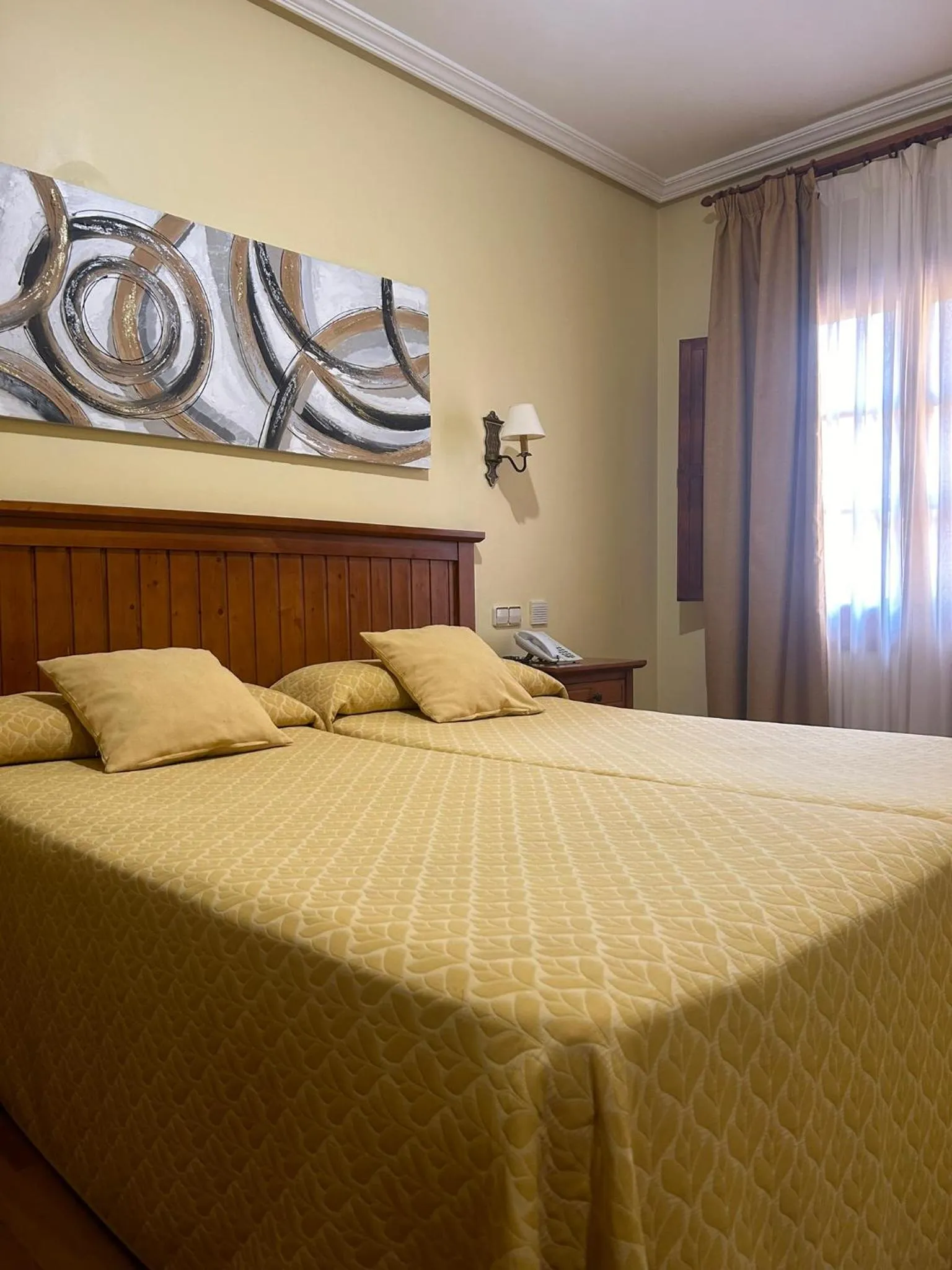 Bed in Hotel Casona de la Reyna