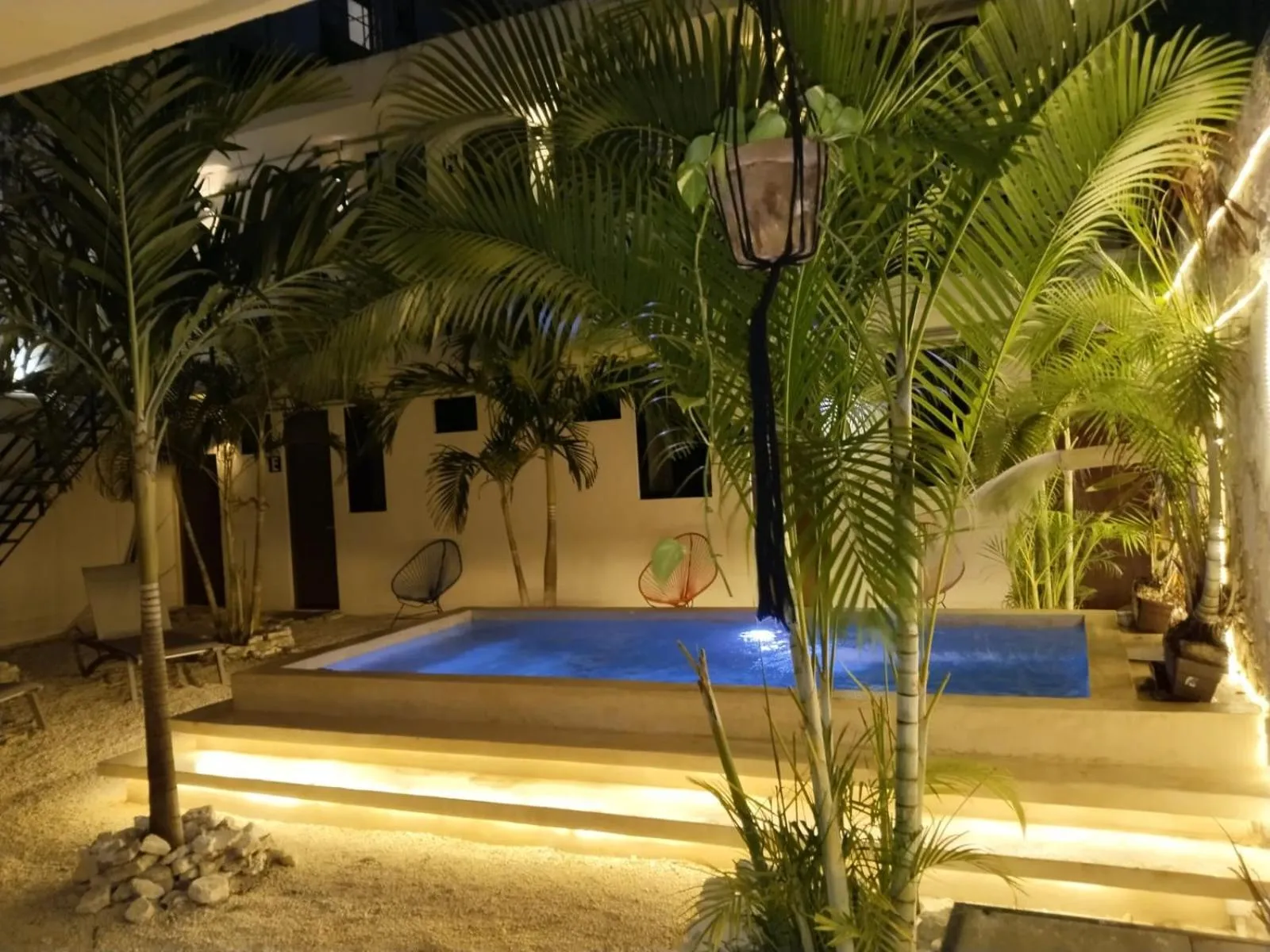 Swimming pool in Khali Cancún