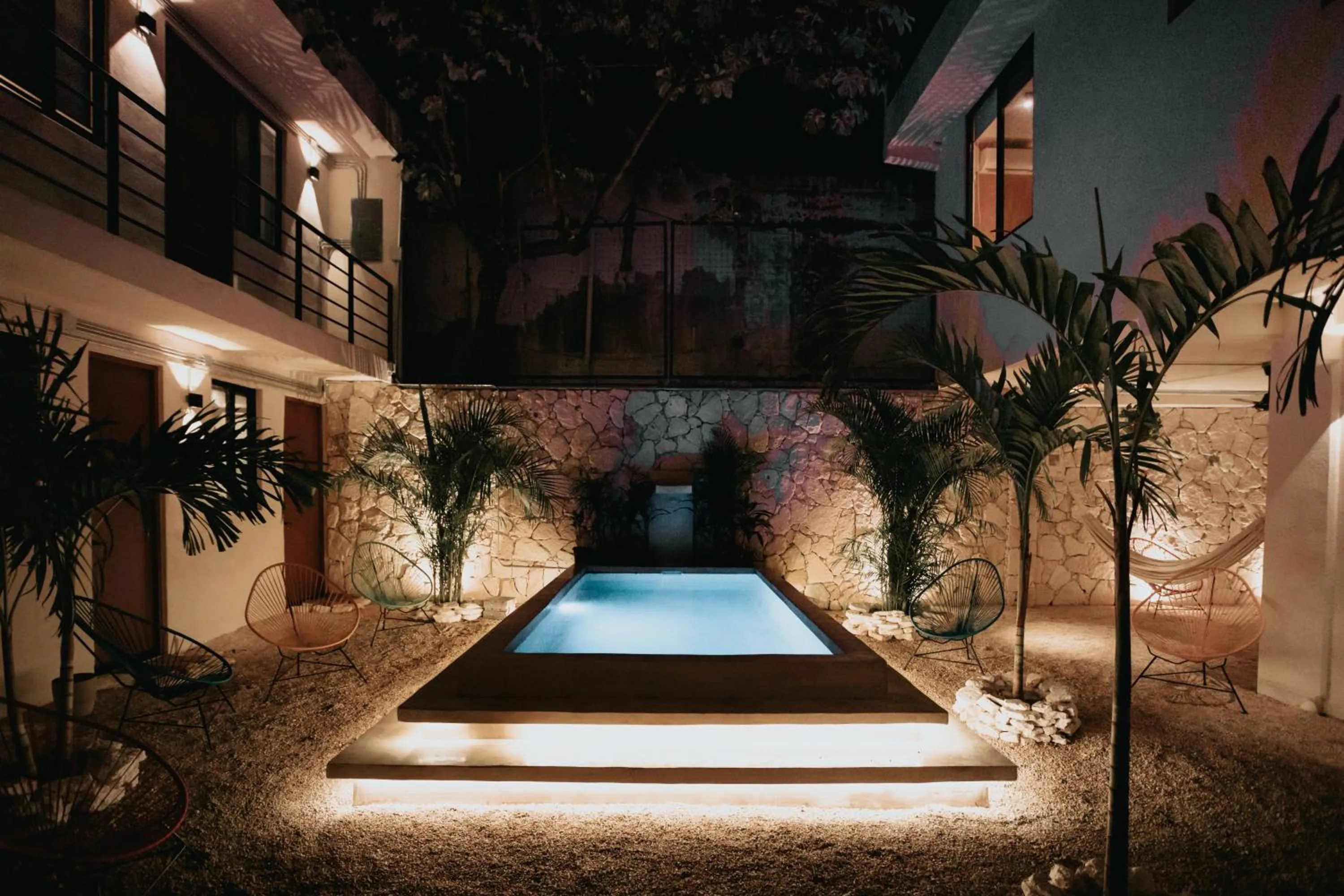 Garden view in Khali Cancún