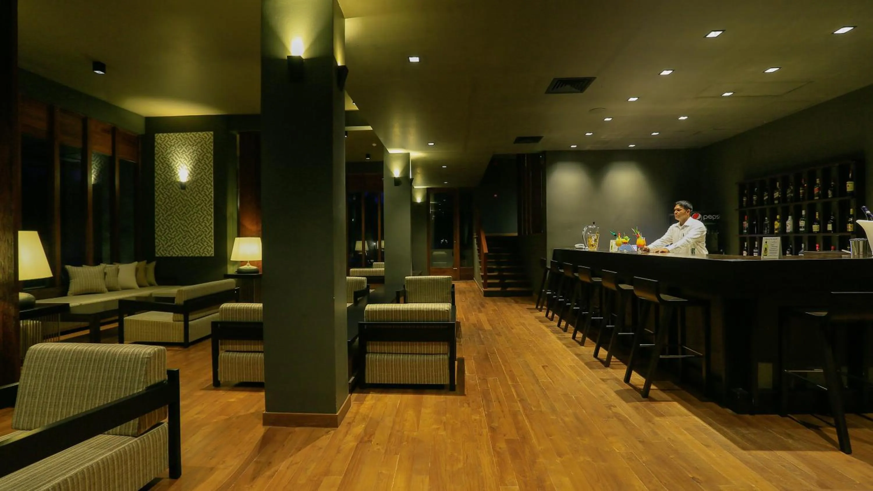 Lounge or bar in Pandanus Beach Resort & Spa