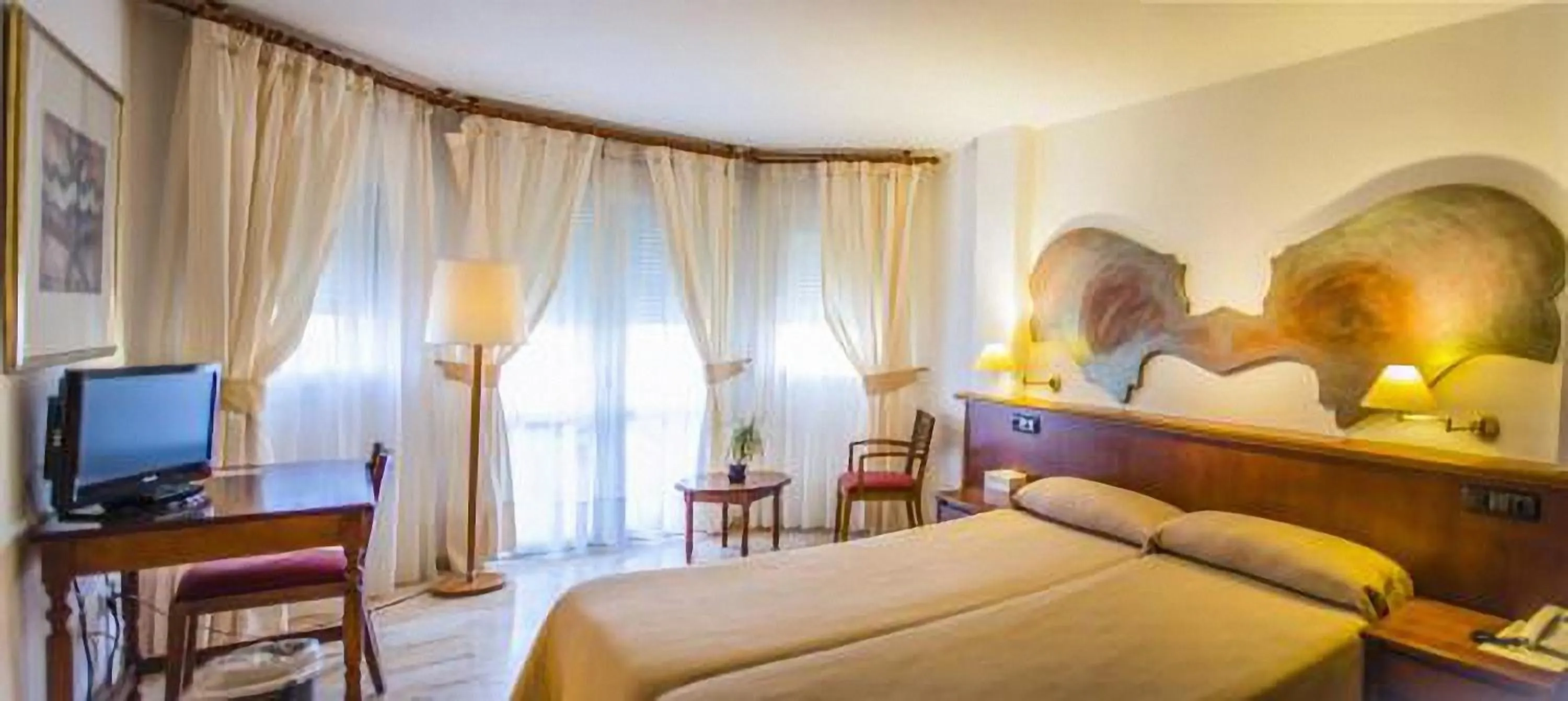 Decorative detail, Bed in Villa Guadalupe