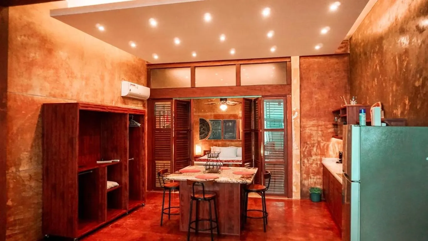 Kitchen or kitchenette in Apartamentos "Ala Residencias"