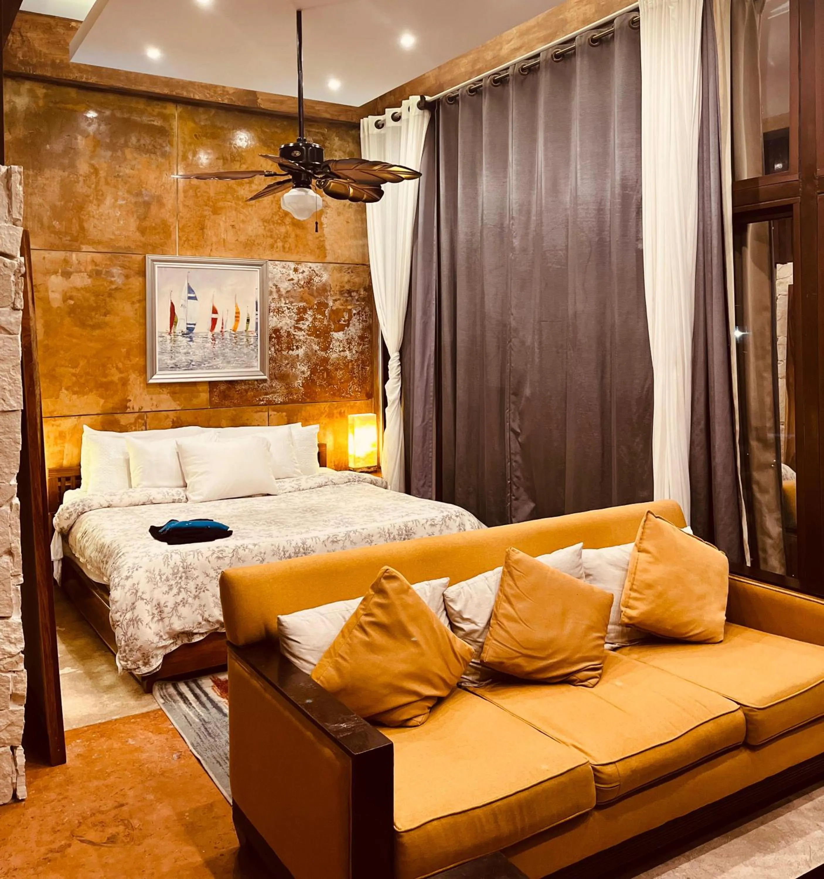 Bed in Apartamentos "Ala Residencias"