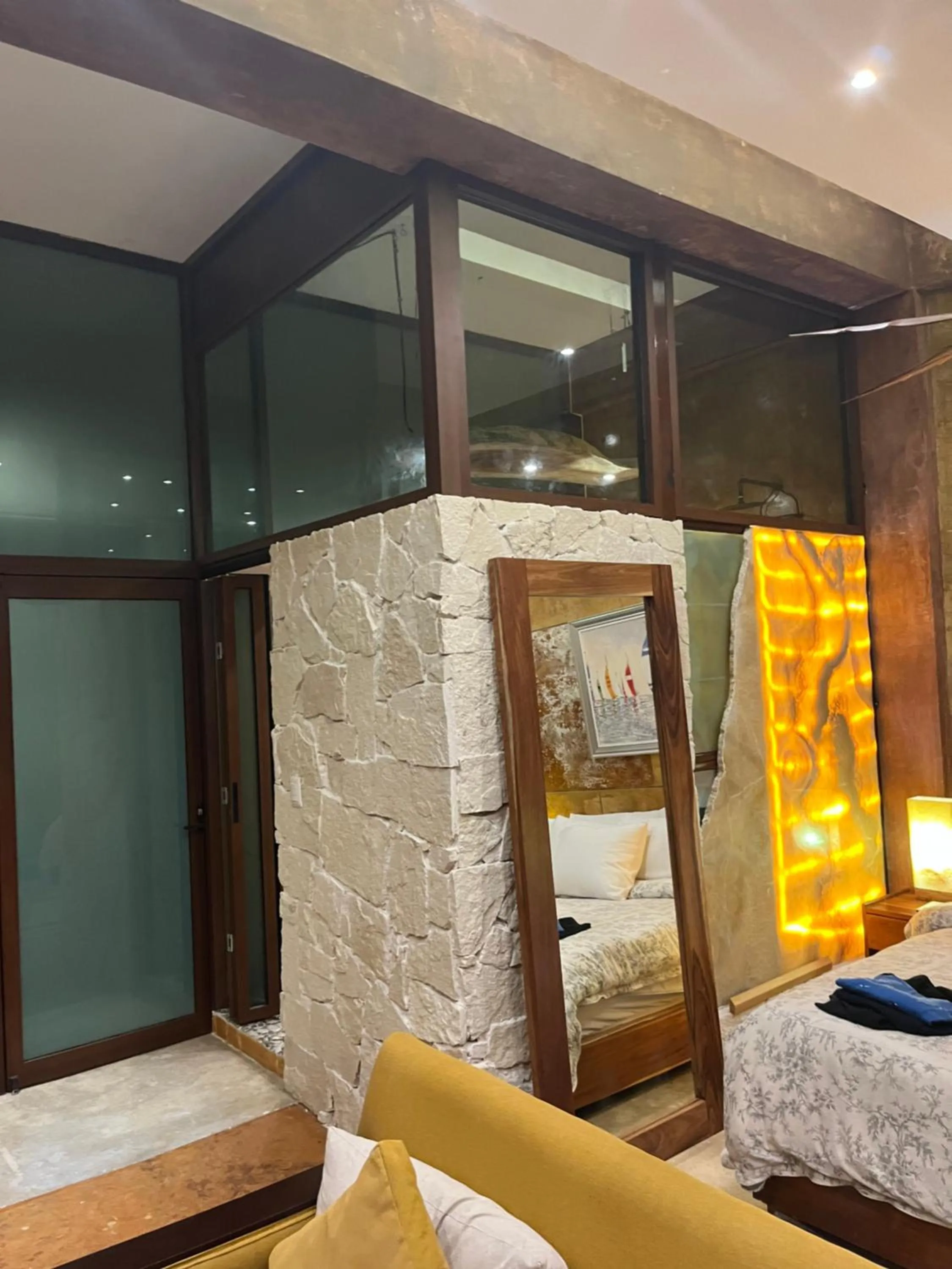 Bed in Apartamentos "Ala Residencias"