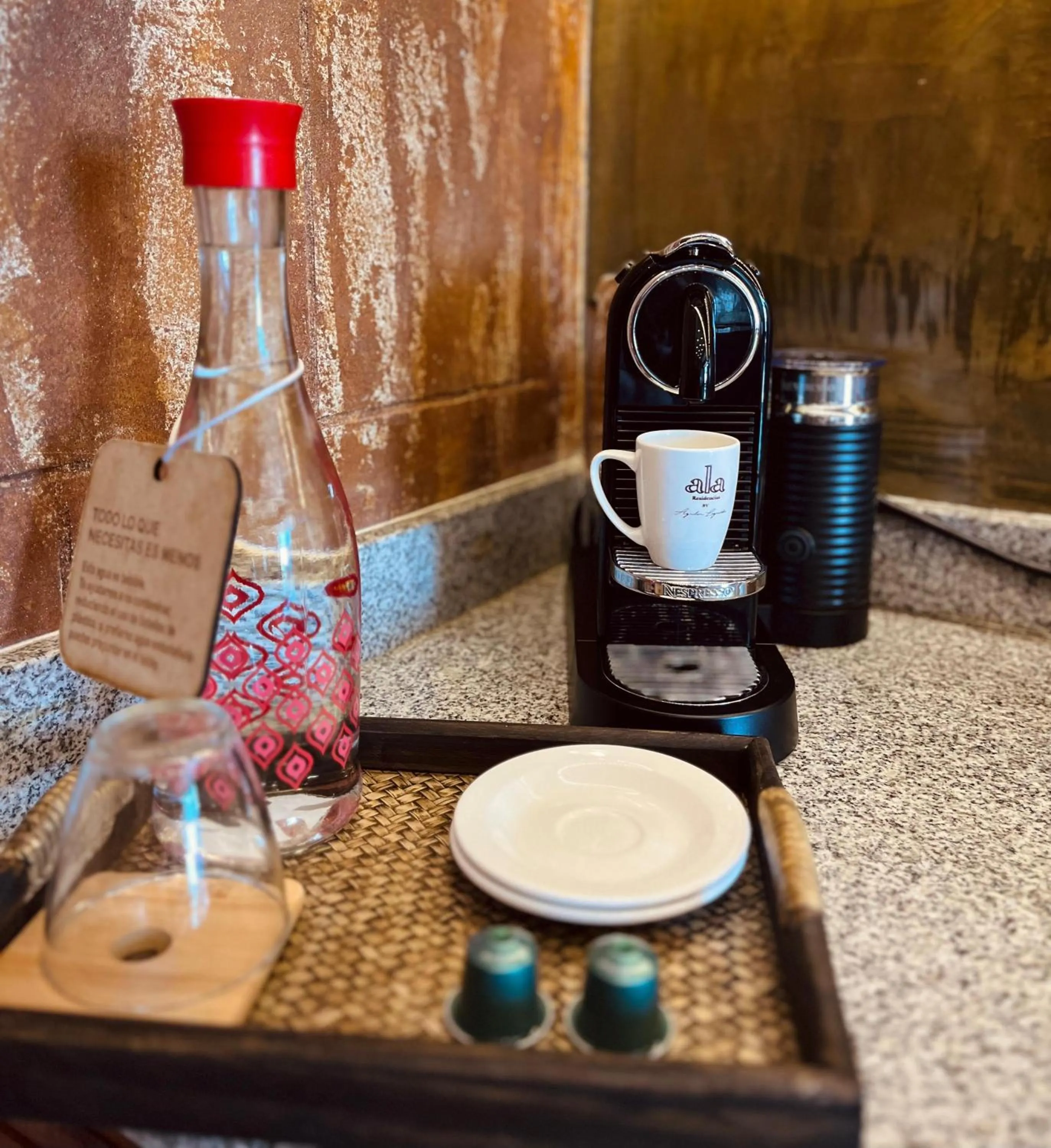 Coffee/tea facilities in Apartamentos "Ala Residencias"