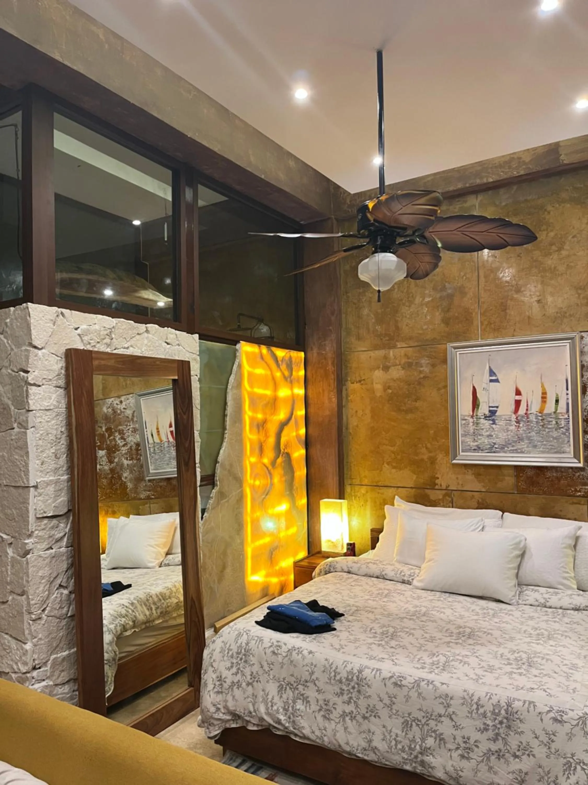 Bed in Apartamentos "Ala Residencias"