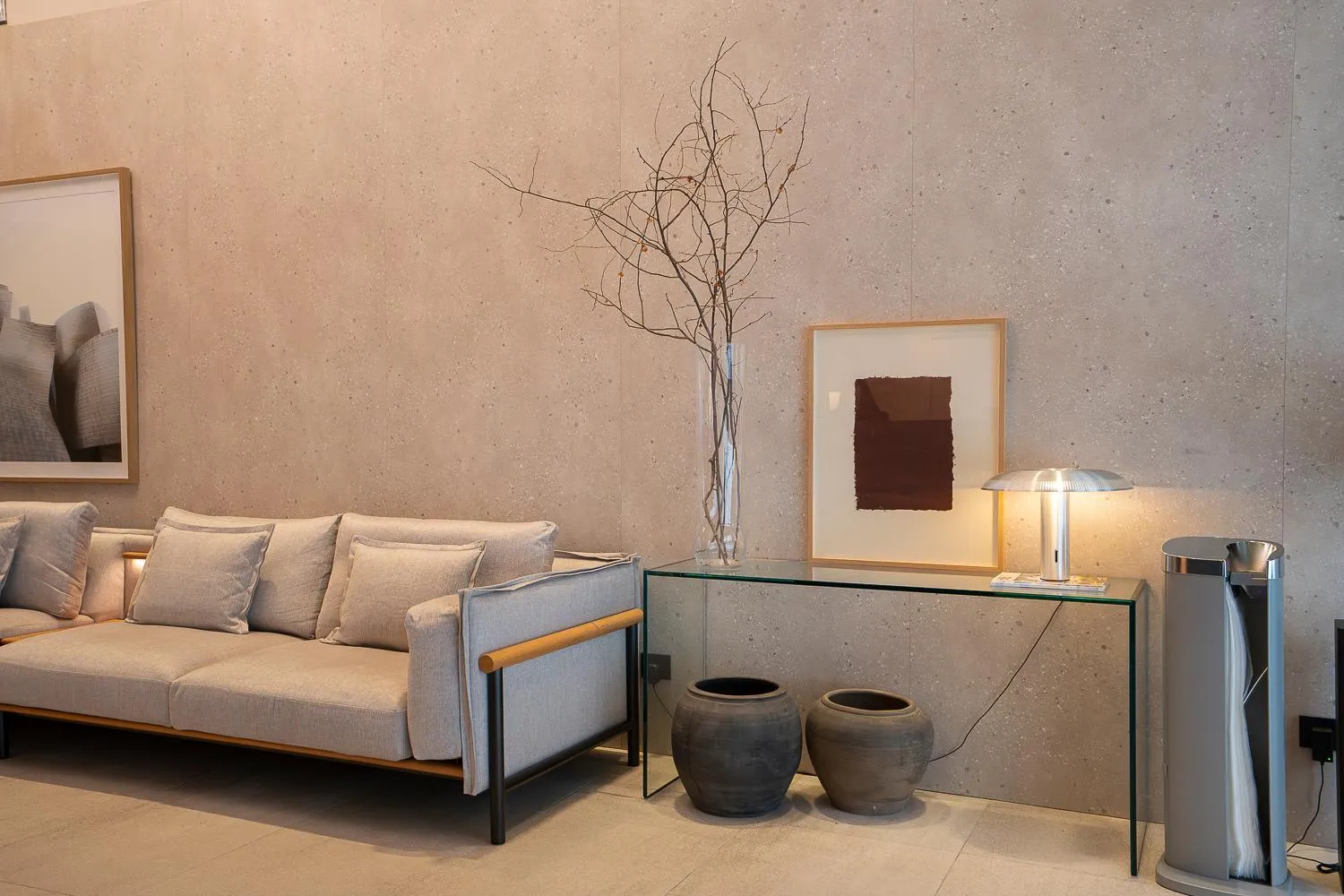 Living room in Hotel Zenit Bilbao