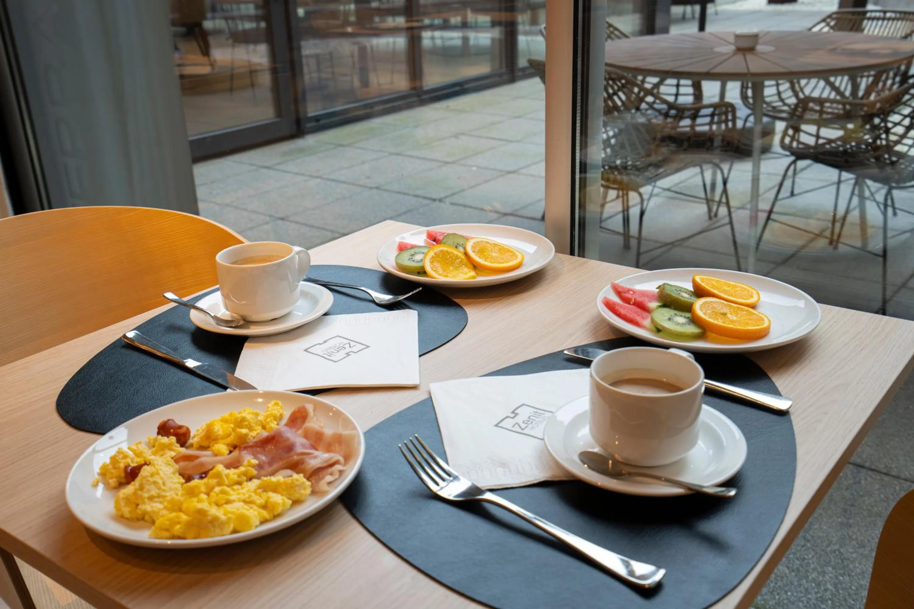 Breakfast in Hotel Zenit Bilbao