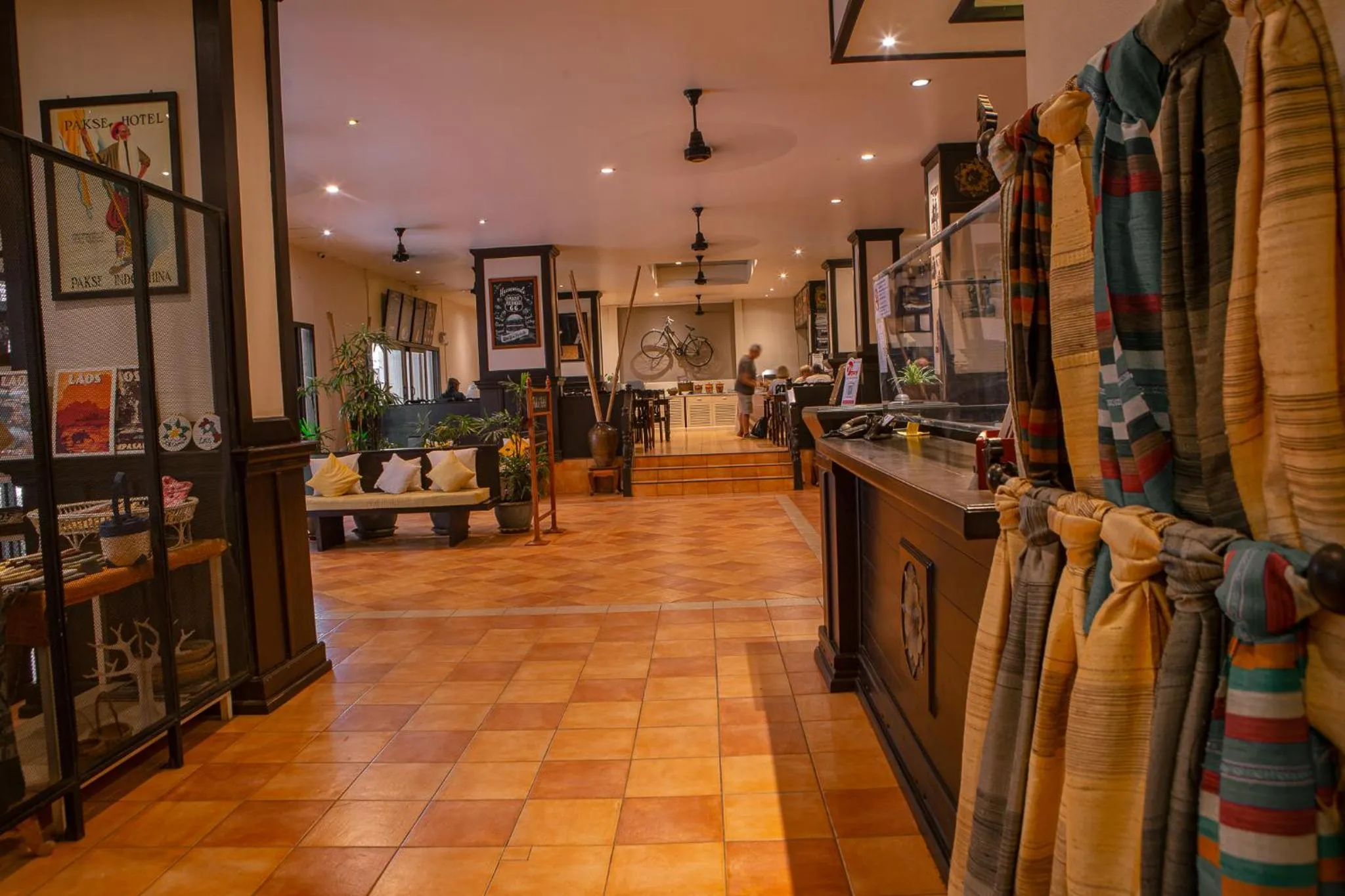 Lobby or reception in Pakse hotel & Restaurant