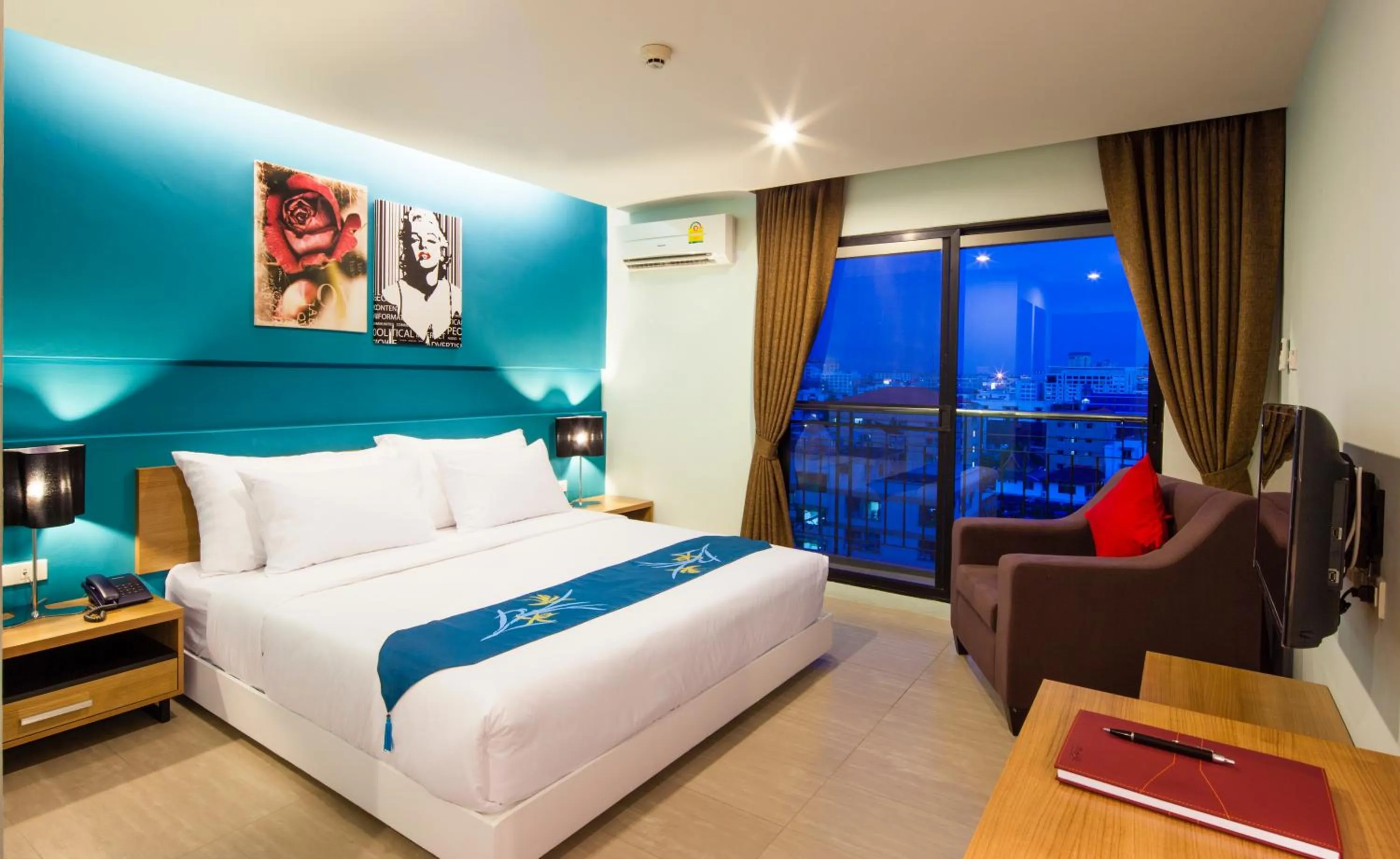Bed in Livotel Hotel Lat Phrao Bangkok