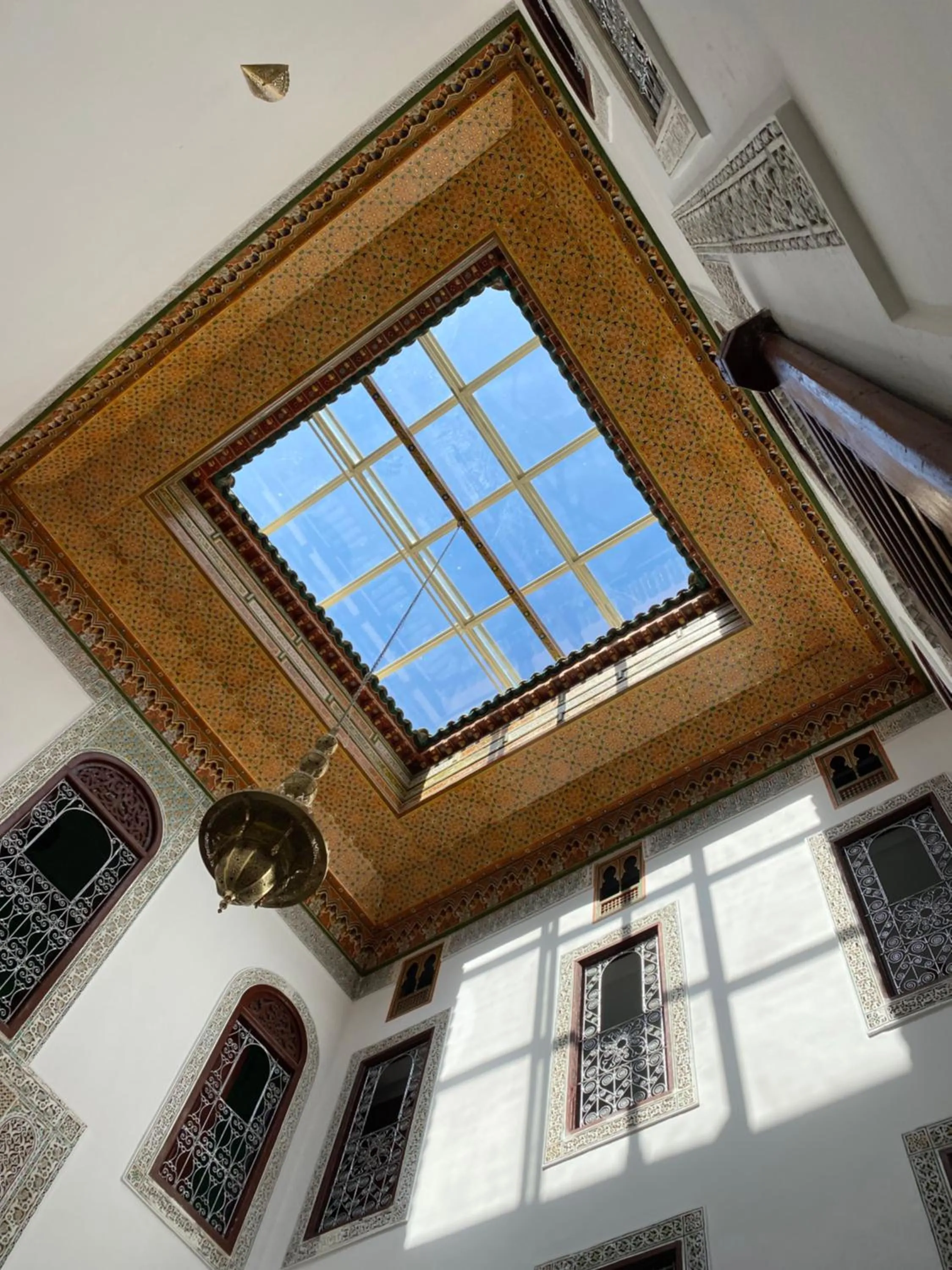 Patio in Riad Fes Colors & SPA - Family Lodging
