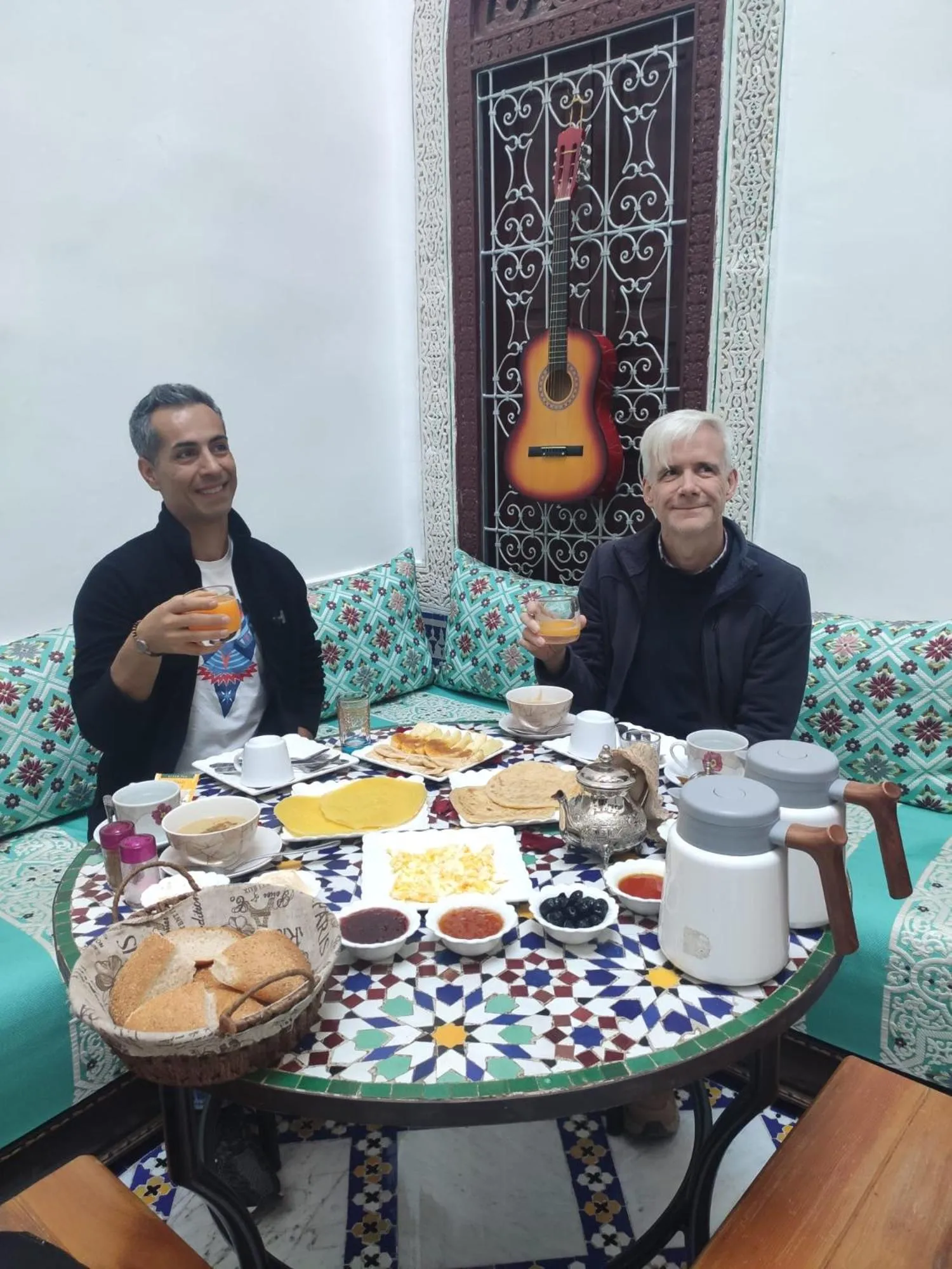 Breakfast in Riad Fes Colors & SPA - Family Lodging