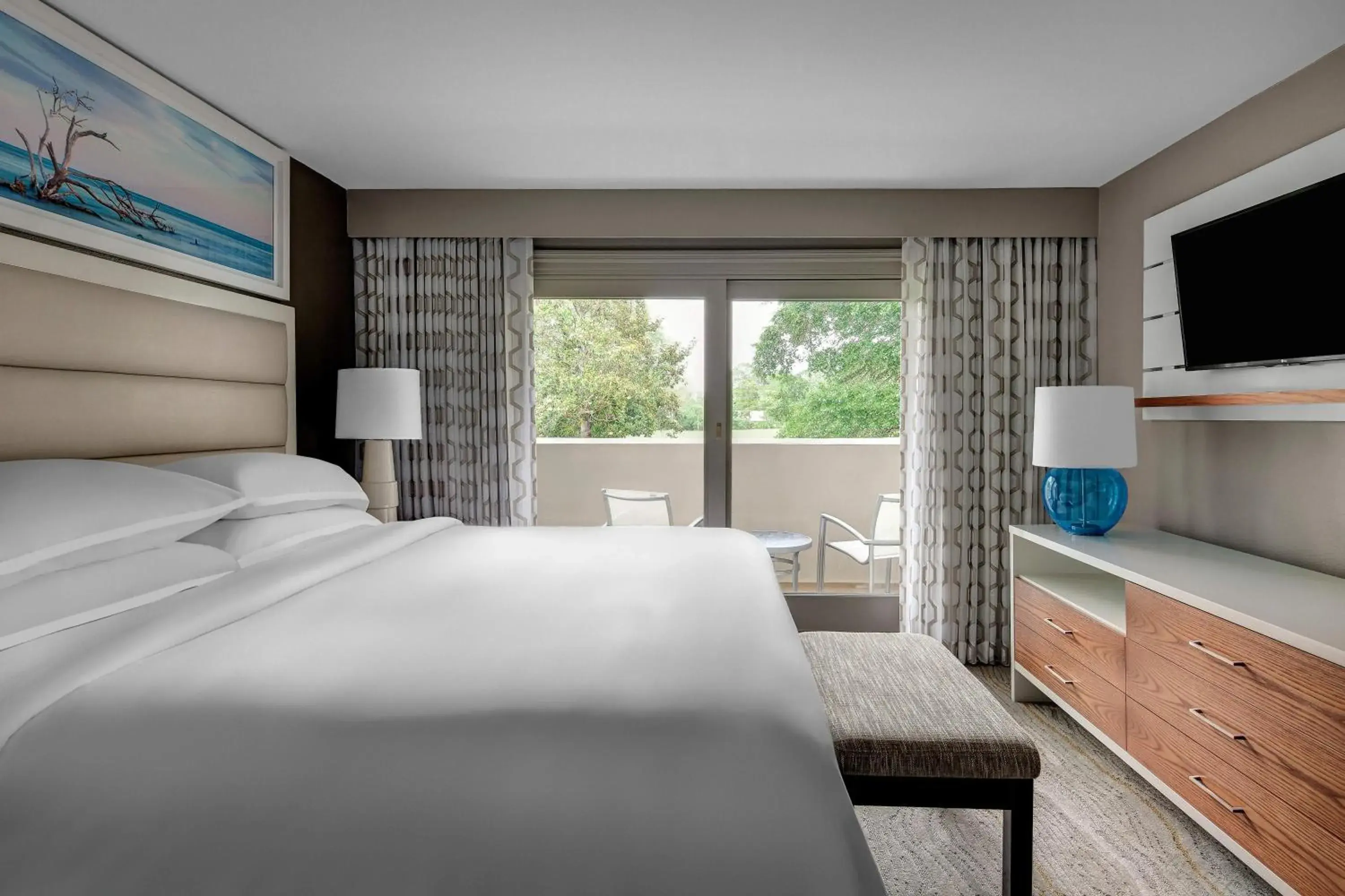 Two-Bedroom King Room with Golf View in Hilton Vacation Club Bayside Resort Panama City Beach Two-Bedroom King Room with Golf View in Hilton Vacation Club Bayside Resort Panama City Beach