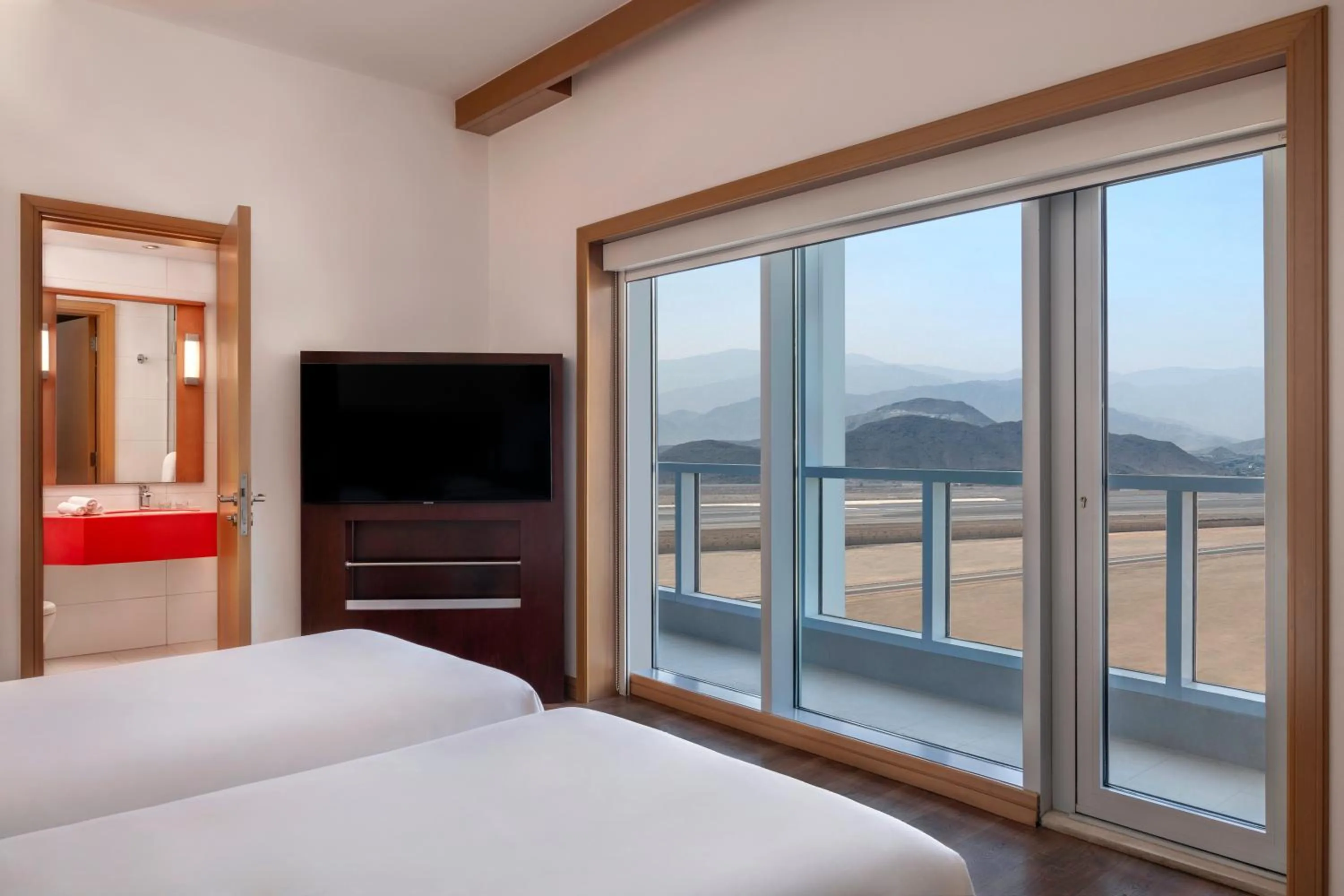 Bed in Ibis Fujairah