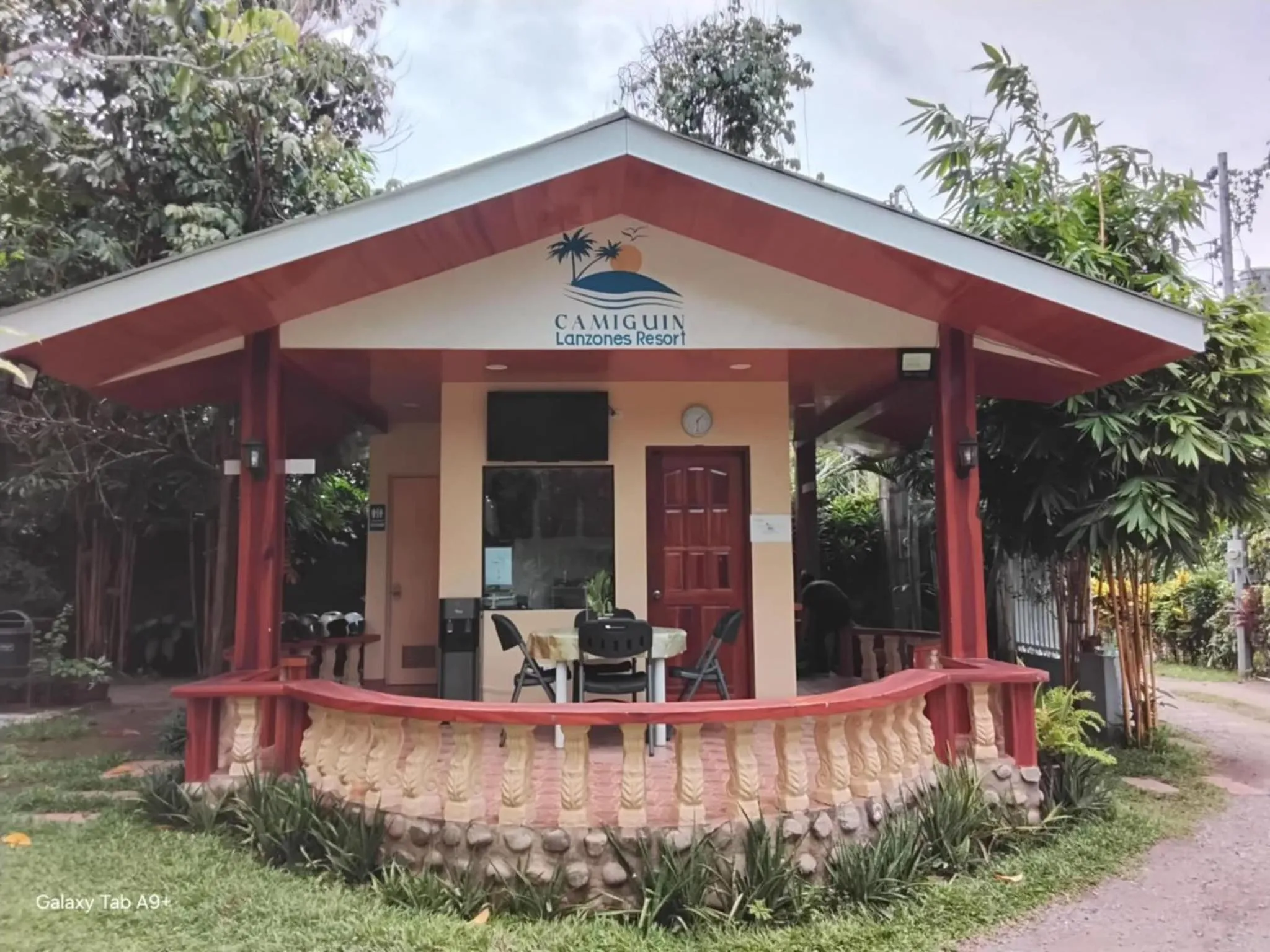 Facade/entrance in Camiguin Lanzones Resort