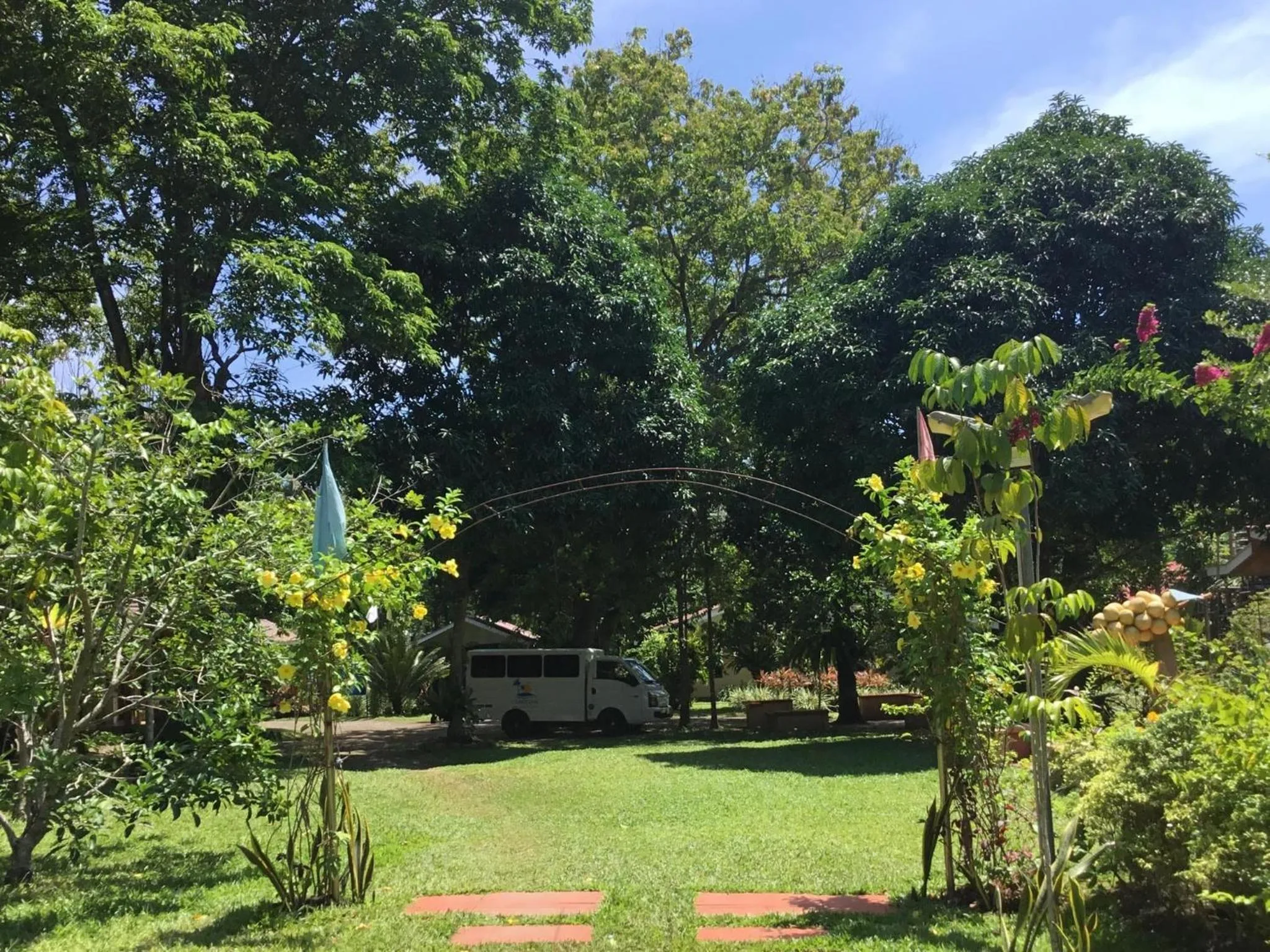 Garden in Camiguin Lanzones Resort