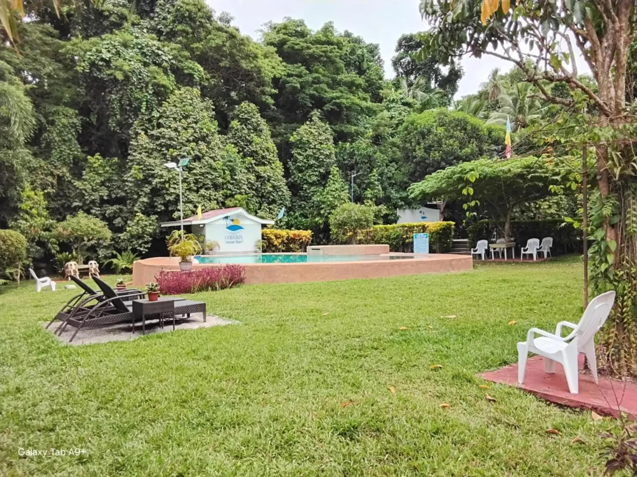 Swimming pool in Camiguin Lanzones Resort